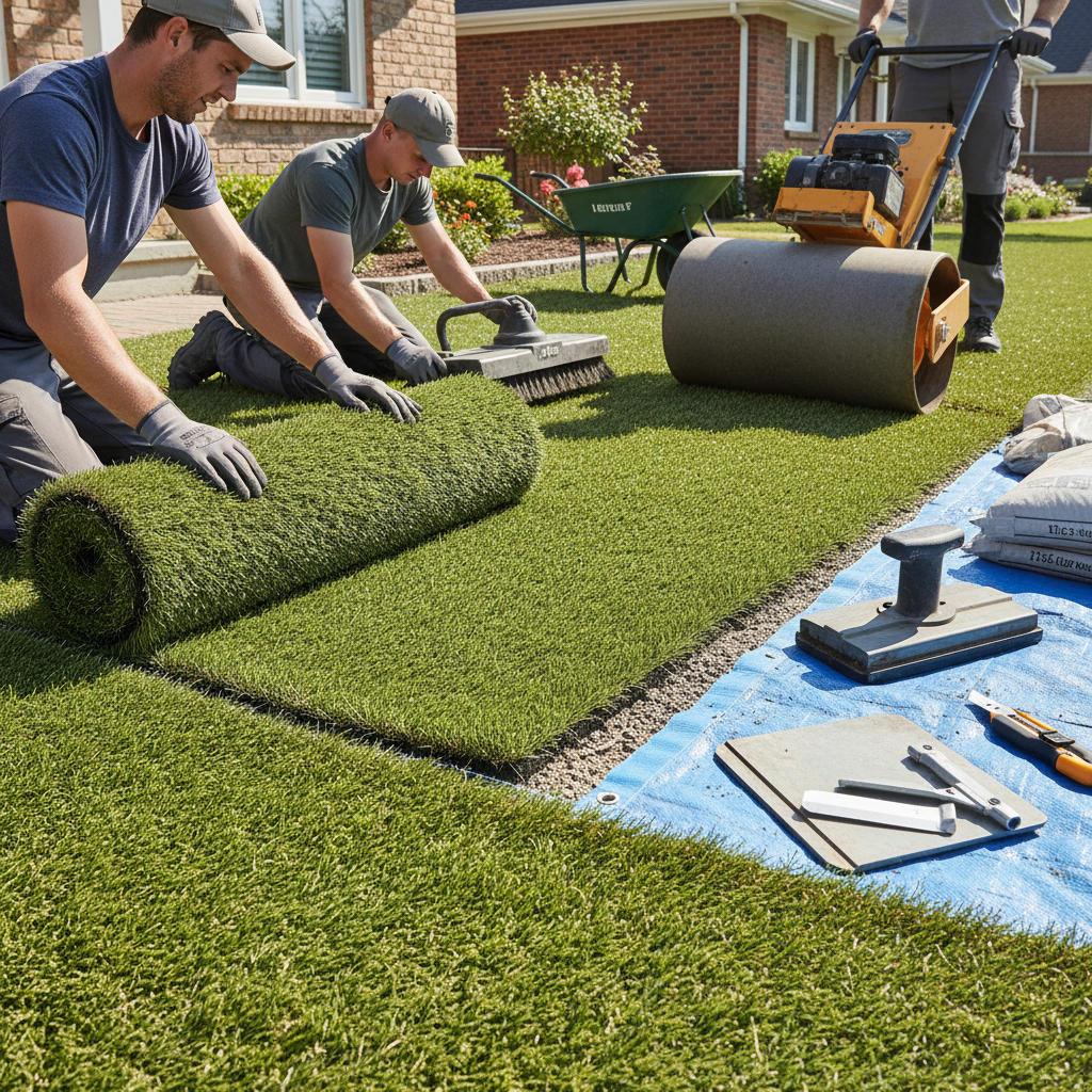 Our Skilled Turf Installation Approach