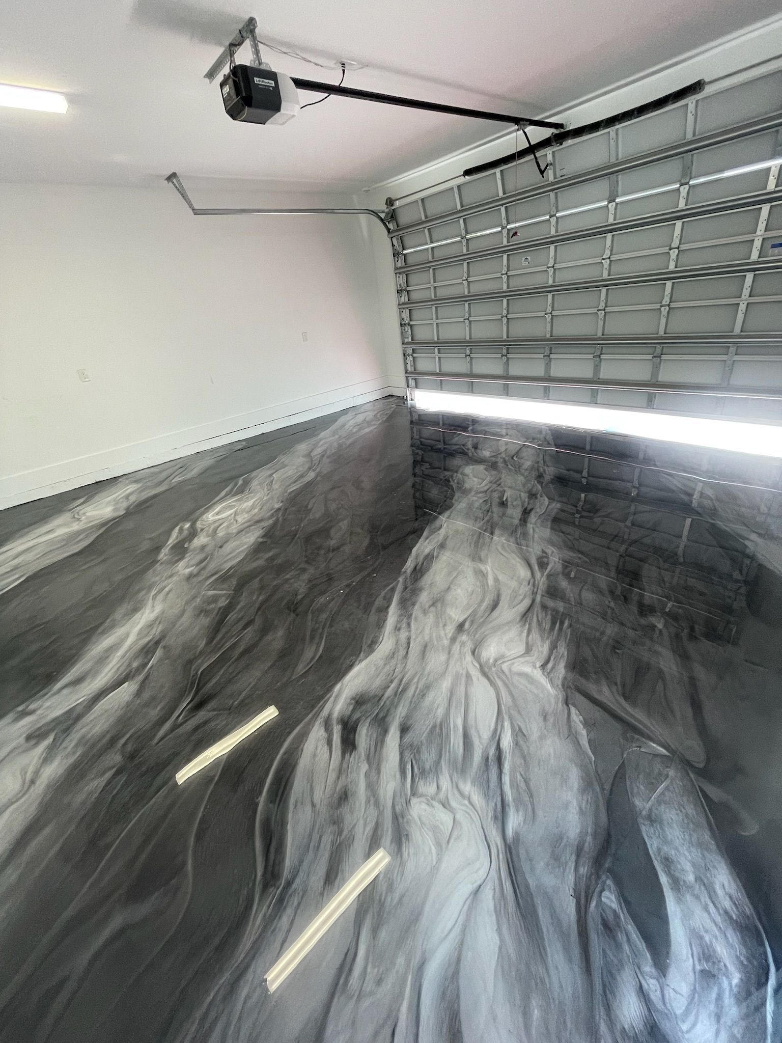 Elevate Your Garage with Metallic Epoxy