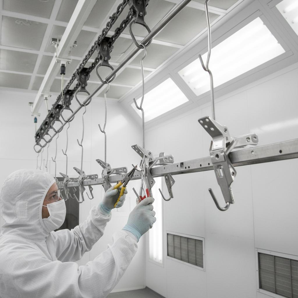 Ensuring Grounding Integrity with Industrial Paint Hooks