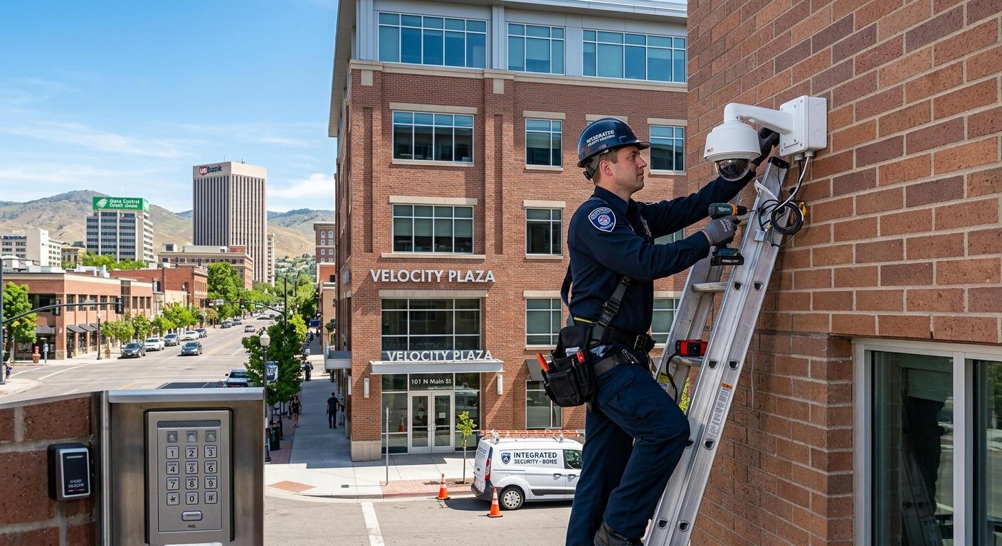 Access Control and Surveillance Systems Working Together