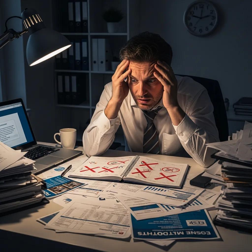 Frustrated investor dealing with common pitfalls in 1031 Exchange deadlines