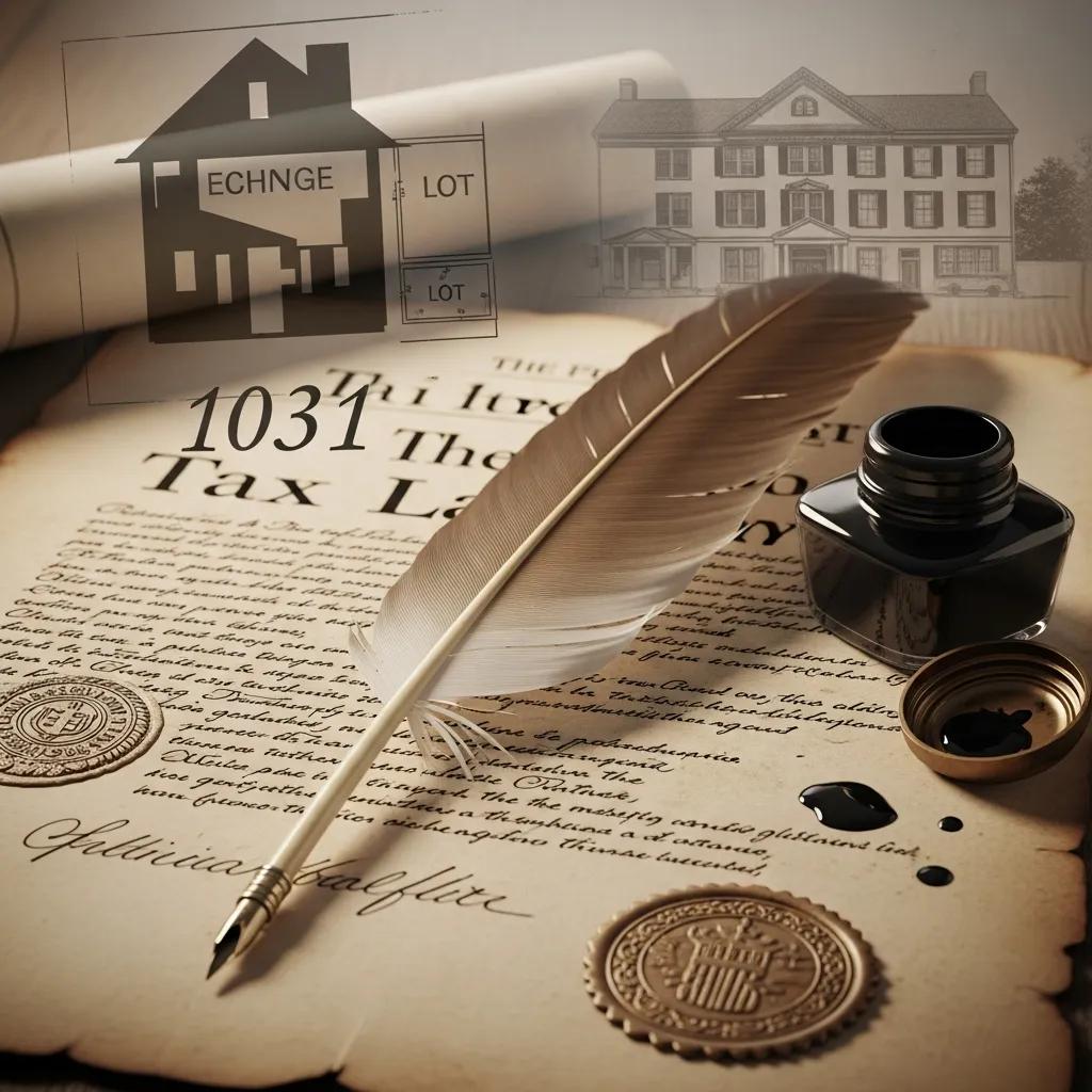 Historical legislative document representing changes in 1031 exchange laws