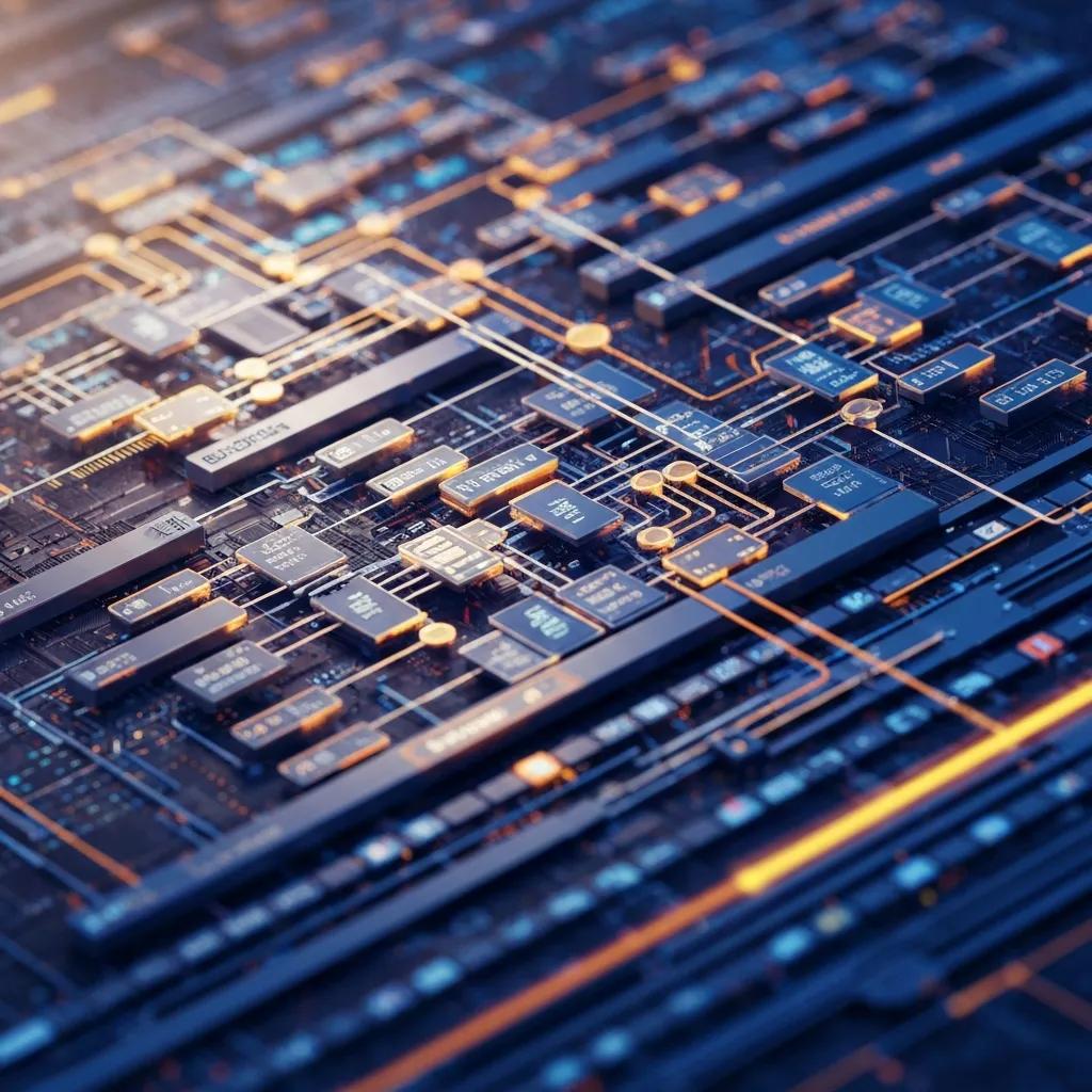 Layered trust indicators illustrating how structured data and references combine to build authority for AI systems