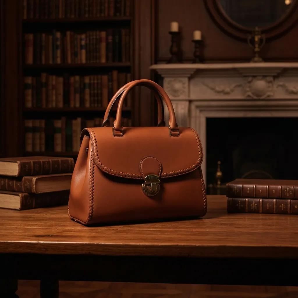 Limited edition designer handbag displayed elegantly, symbolizing brand legacy and exclusivity