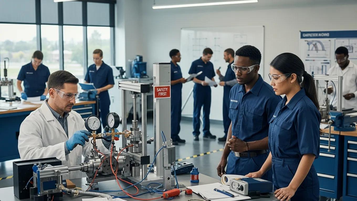 Occupational testing resources in a professional workplace setting