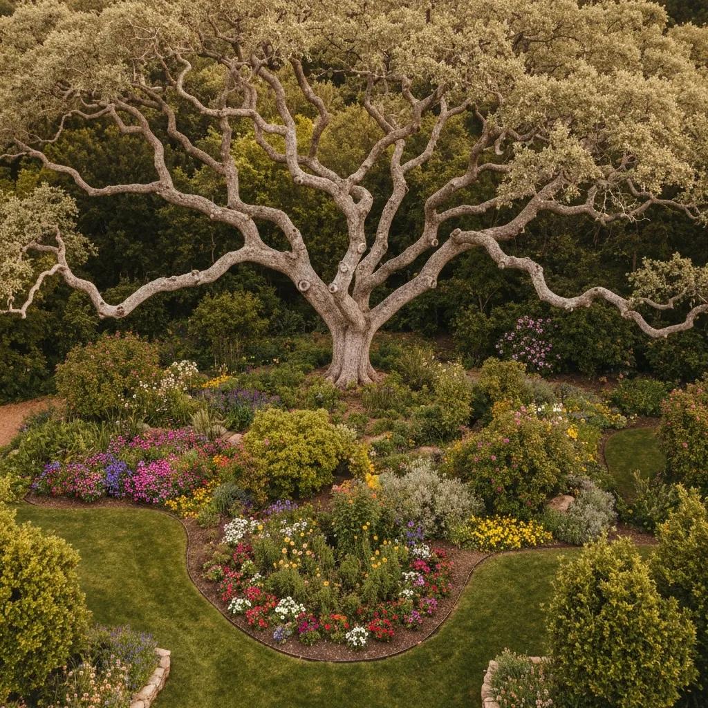 Outdoor security camera mounted on a house providing surveillance over a driveway and garden Outdoor security camera mounted on a house providing surveillance over a driveway and garden