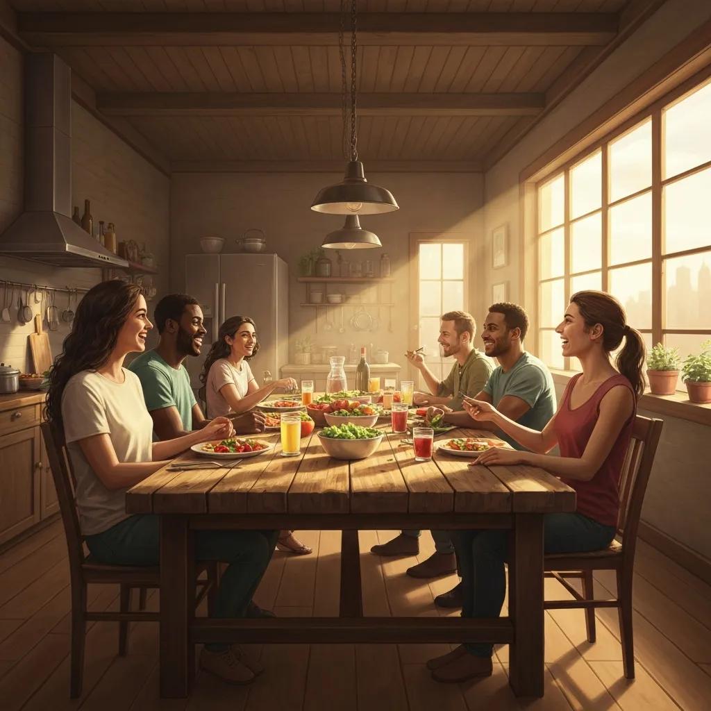 Person preparing a balanced meal of fresh vegetables in a sunny kitchen Person preparing a balanced meal of fresh vegetables in a sunny kitchen
