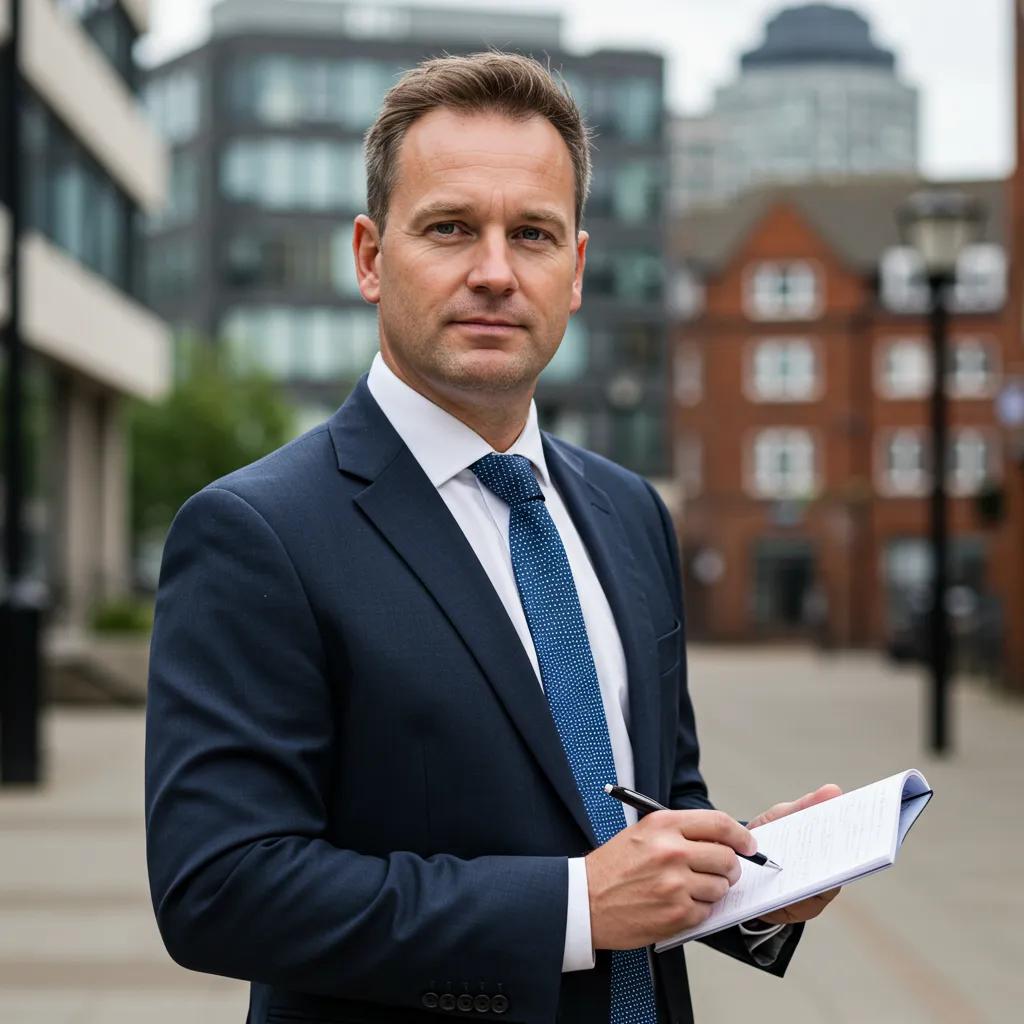 Bluemoon investigator working discreetly in Watford's urban environment