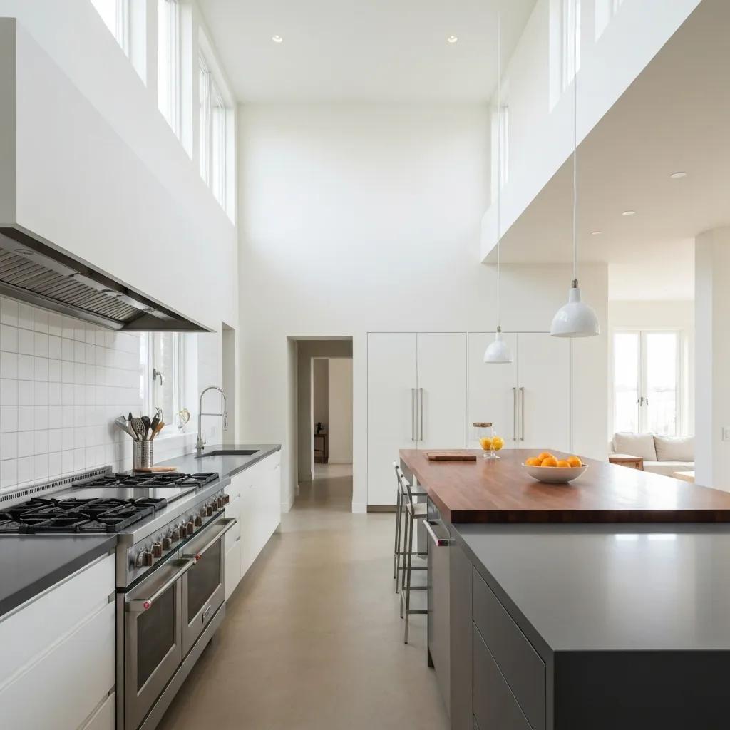 Installer fitting SPC flooring planks, showing tools and the installation process