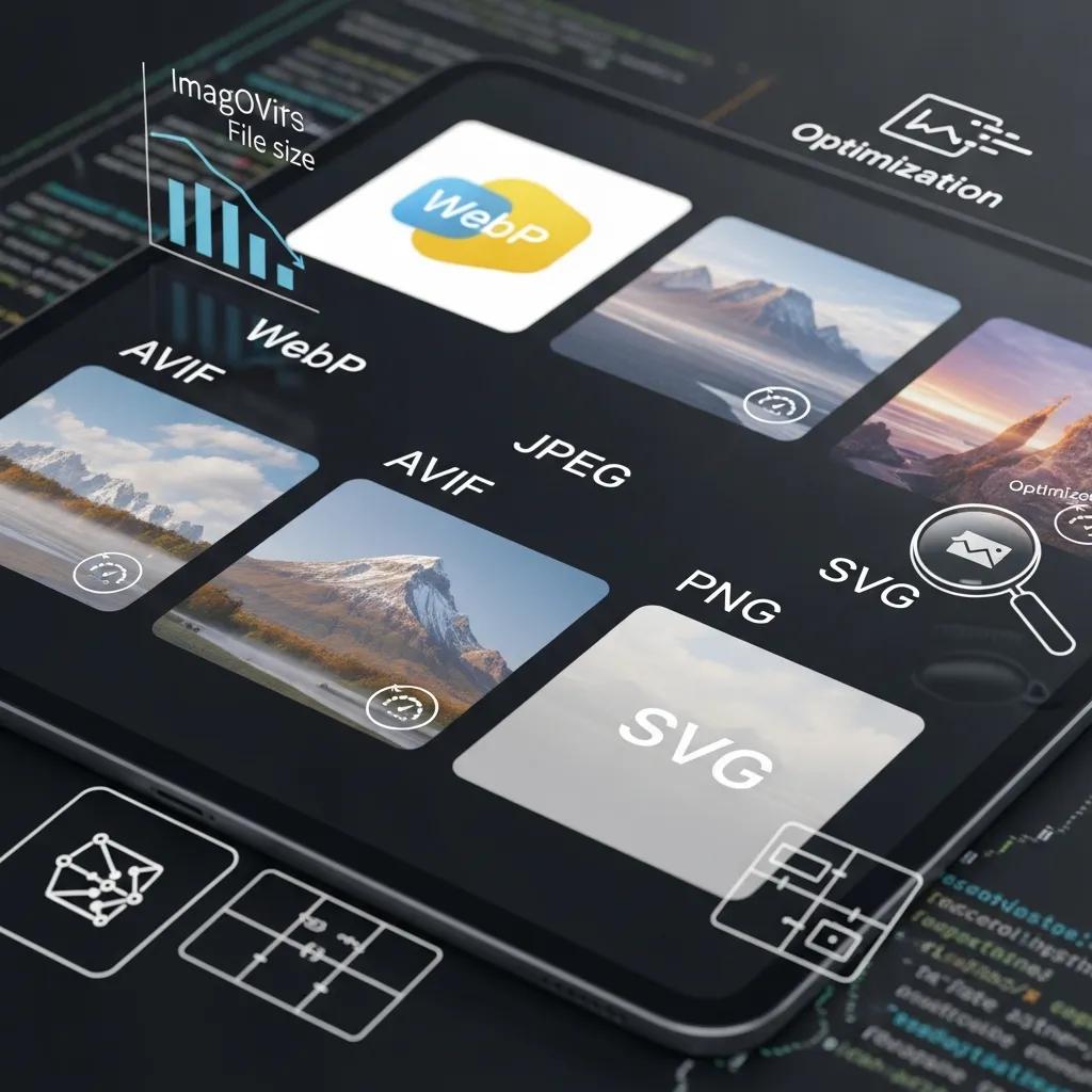 Showcasing next-gen image formats and optimisation techniques for improved page speed