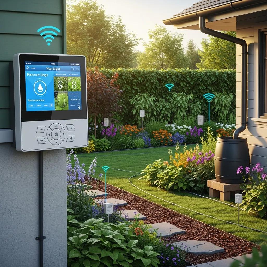 Home smart water system with digital controls and sensors