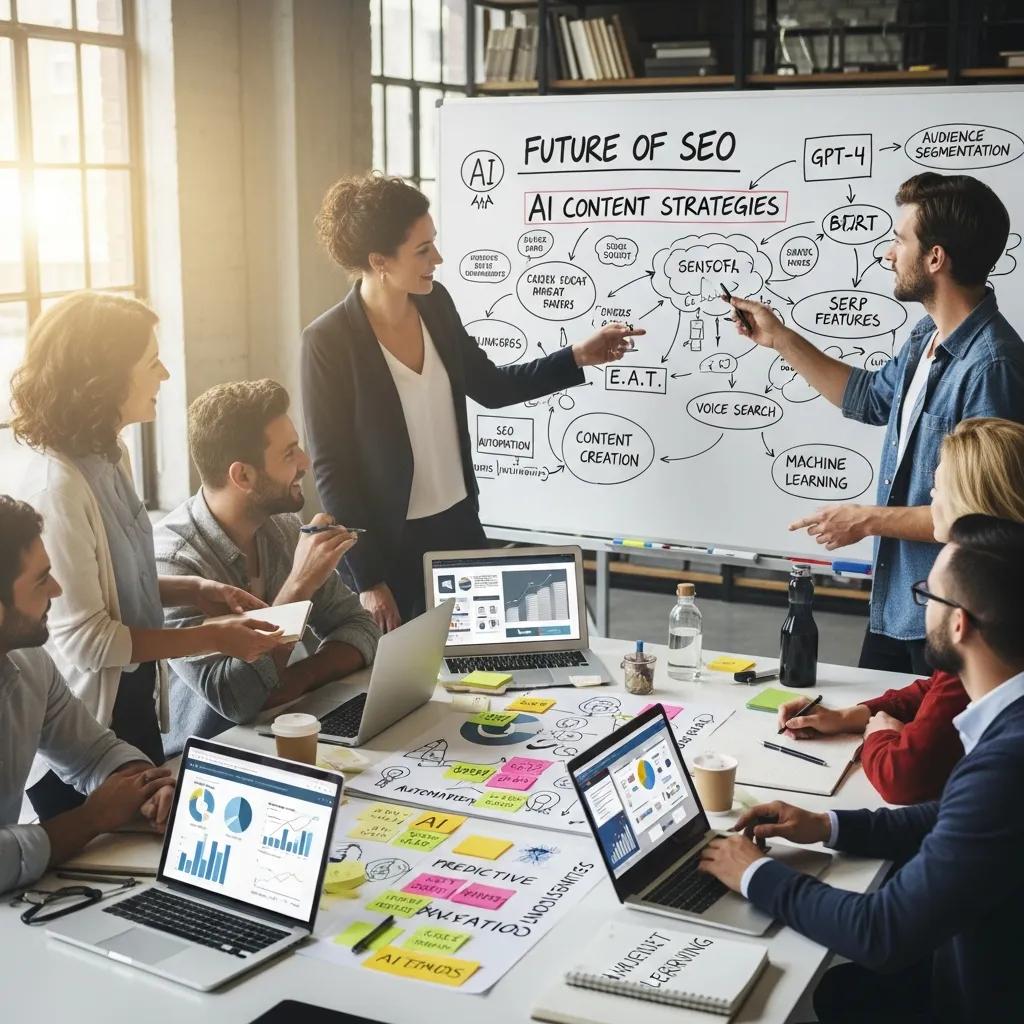 Team planning AI‑first content formats for local SEO