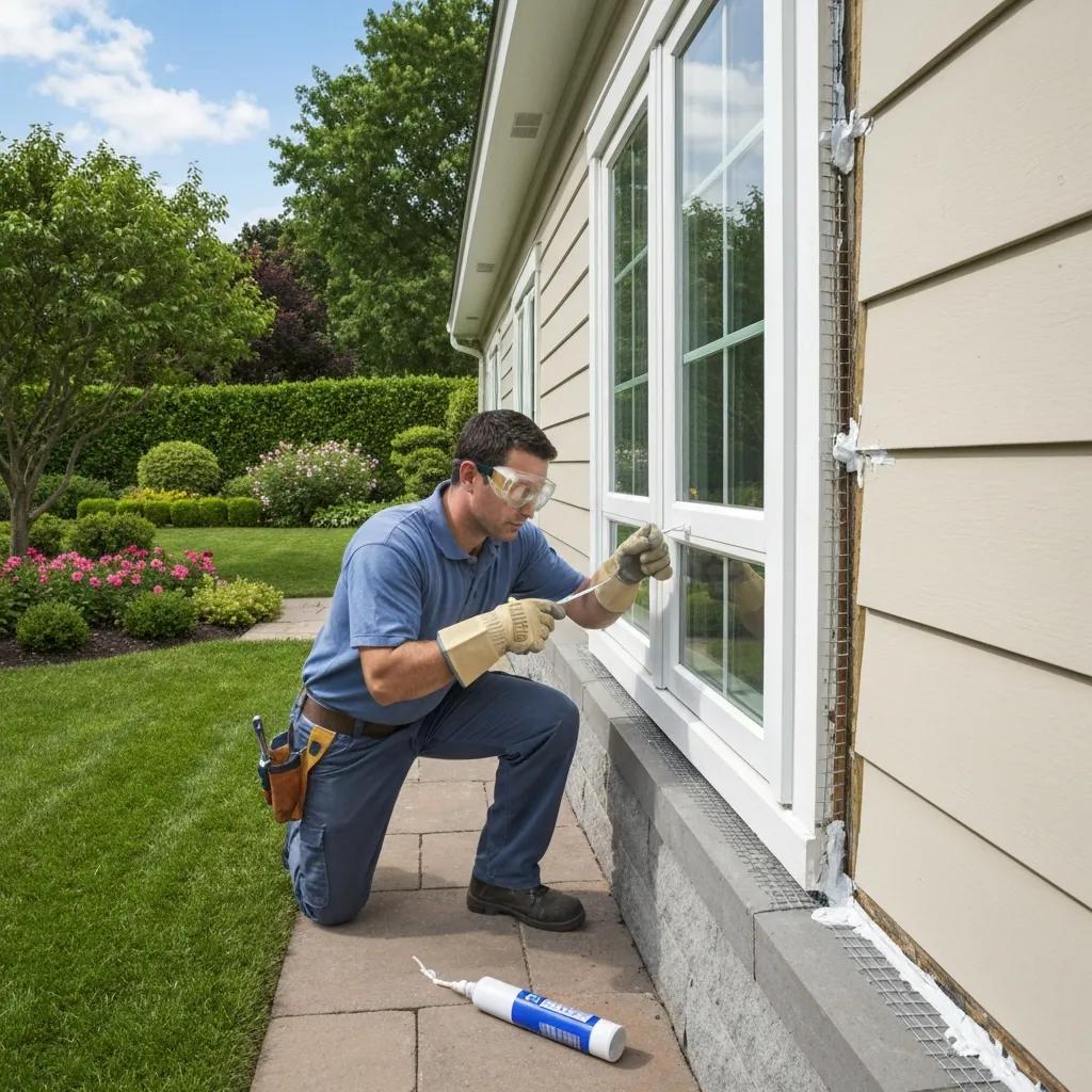 Technician performing rodent exclusion around a Boca Raton home — effective prevention methods