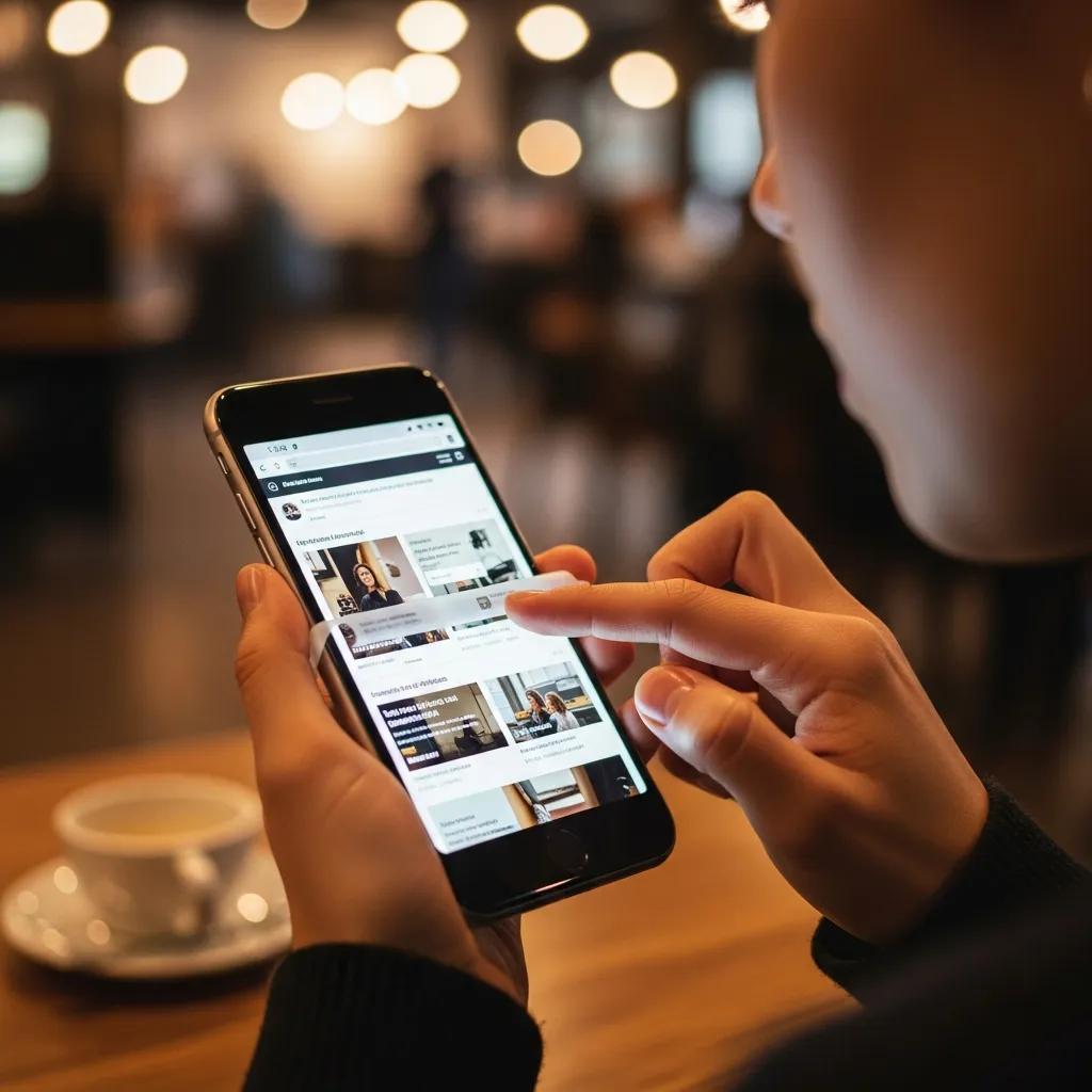 Website showing a broken link error