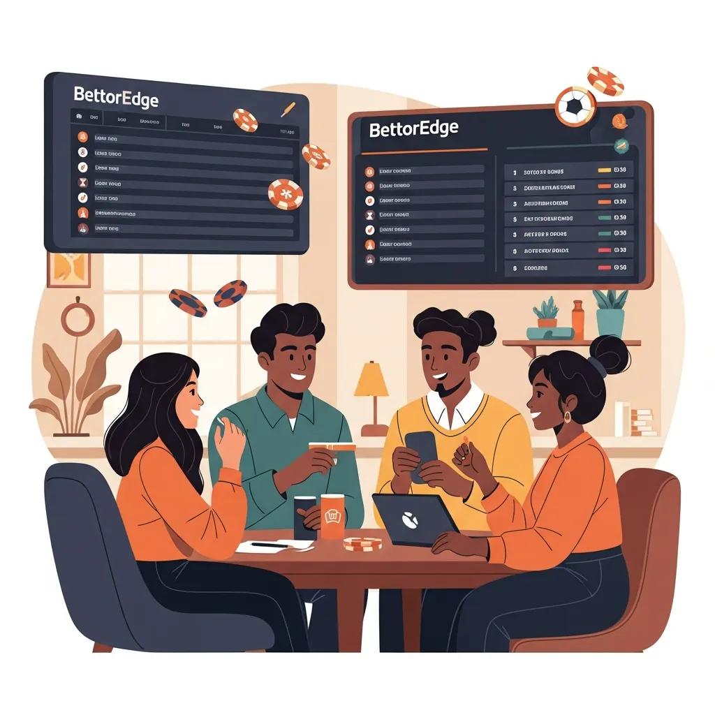 Fans competing on leaderboards and placing peer-to-peer sports wagers via mobile app