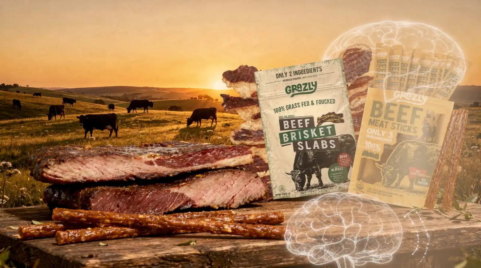 Human studies cited by Grazly link nutrients from grass-fed ruminant meats to a measurable reduction
