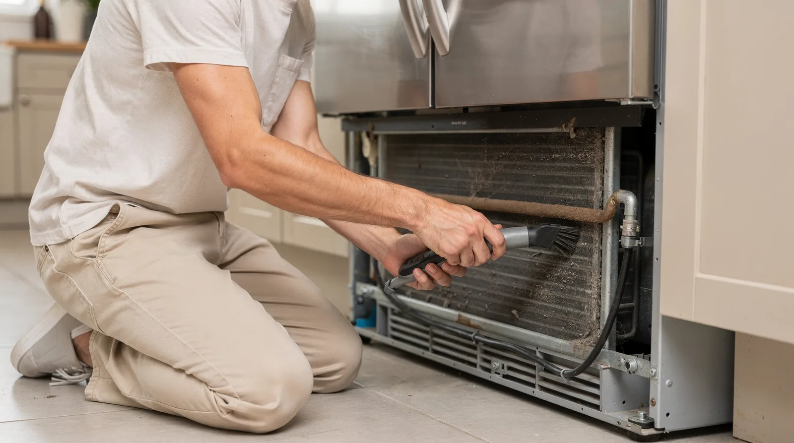 Repair procedures covering refrigerators and freezers address issues ranging from cooling failures to mechanical noise