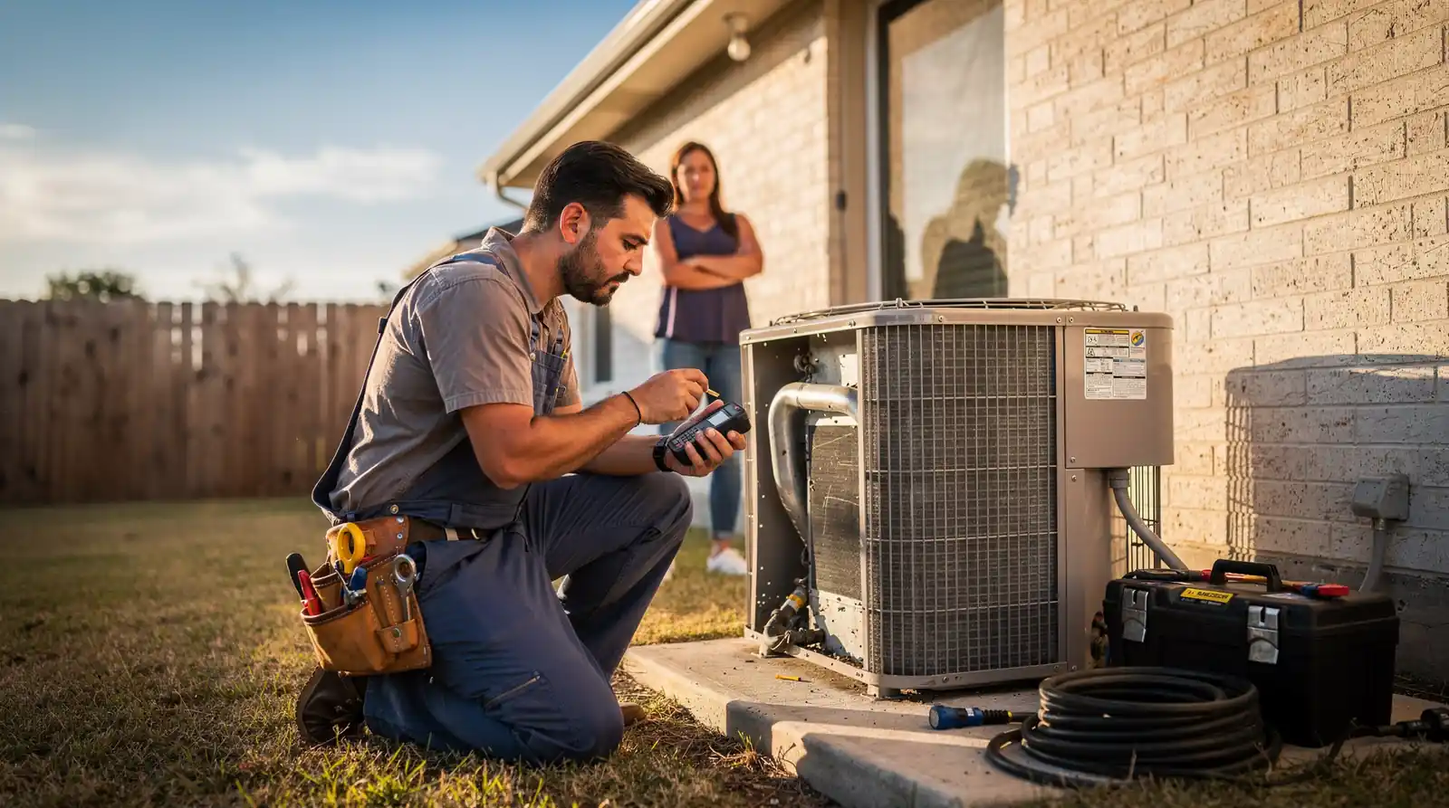 When a DIY fix doesn't resolve the issue, a professional technician who carries commonly needed