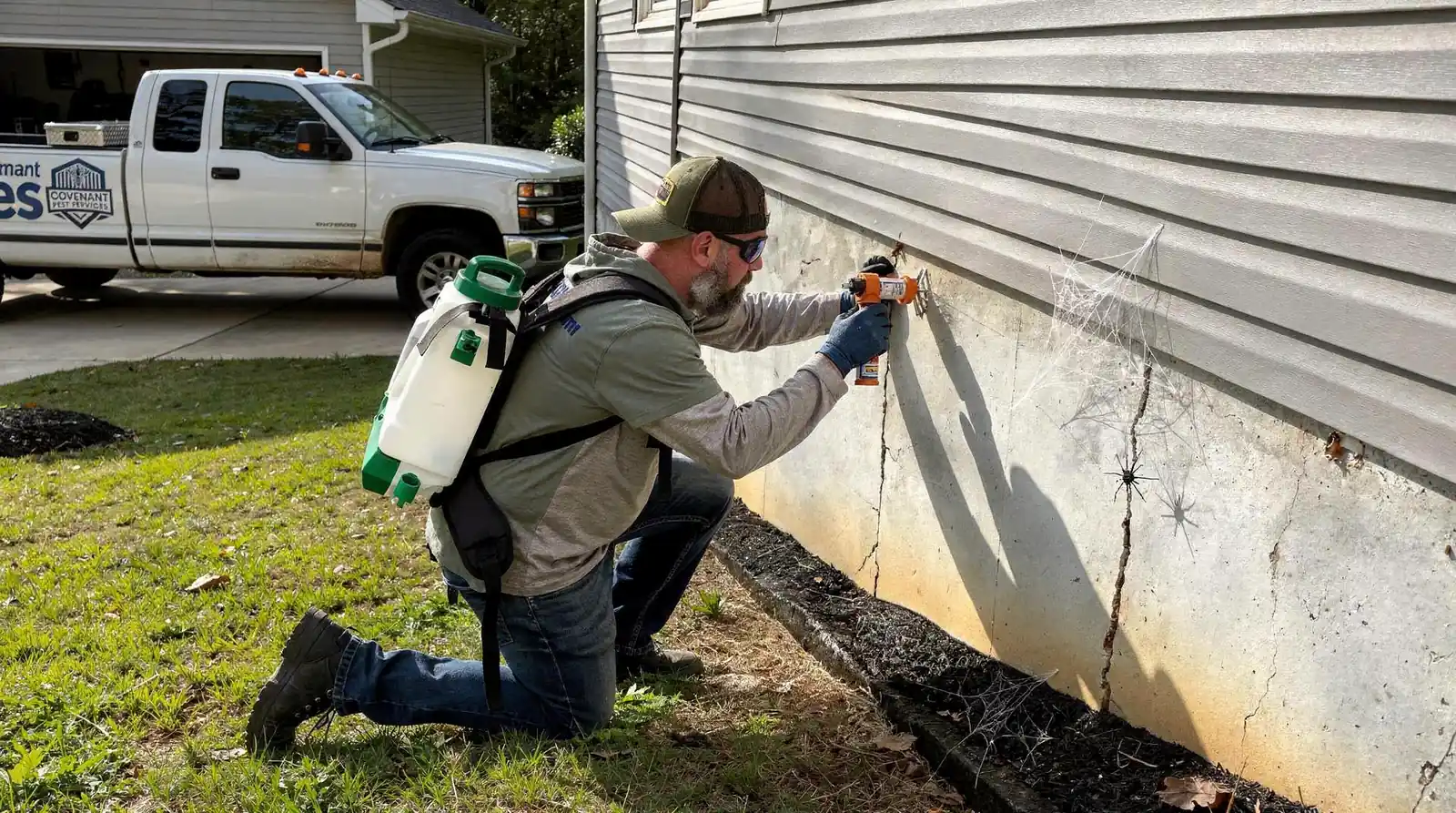 Effective spider prevention involves thinking about spider behavior, breeding habits, and web-building patterns to control
