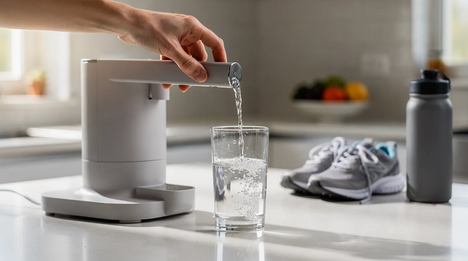 HydroHealth US hydrogen tablets are portable and convenient for on-the-go hydration during outdoor summer activity