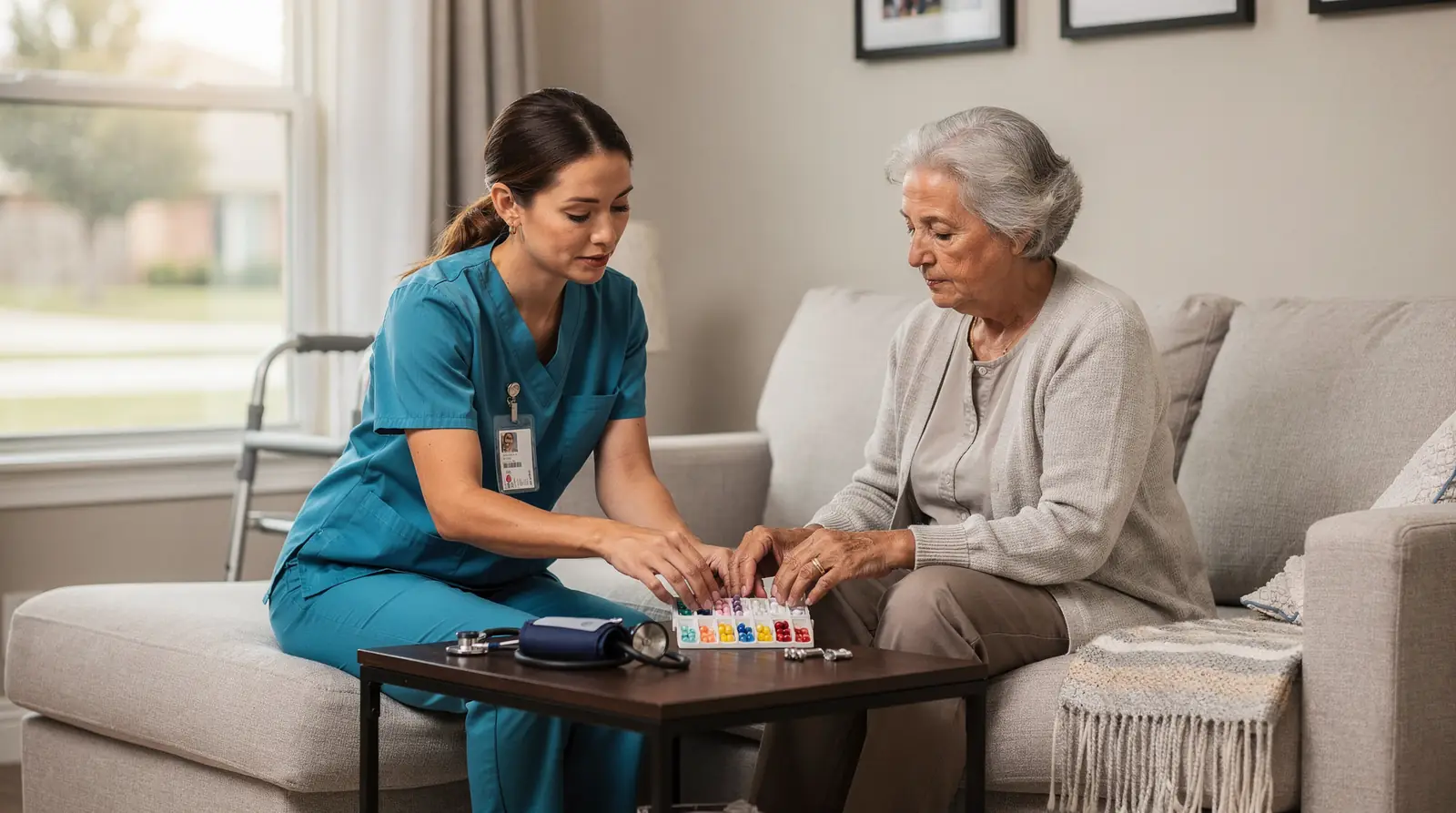 1 Mission Home Care provides In-Home Care Services for Seniors spanning a full continuum