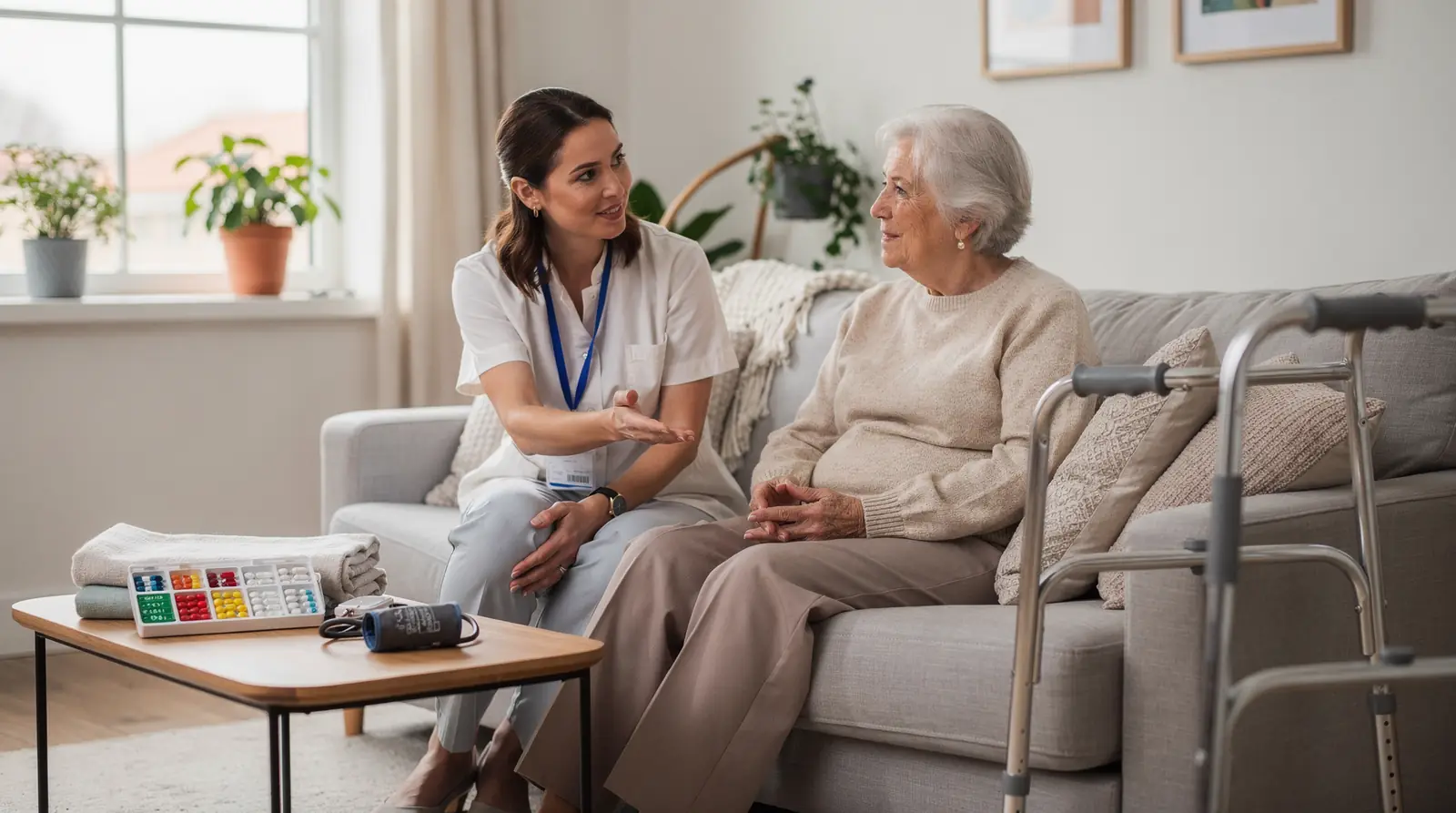 1 Mission Home Care provides a full continuum of care ranging from companion care