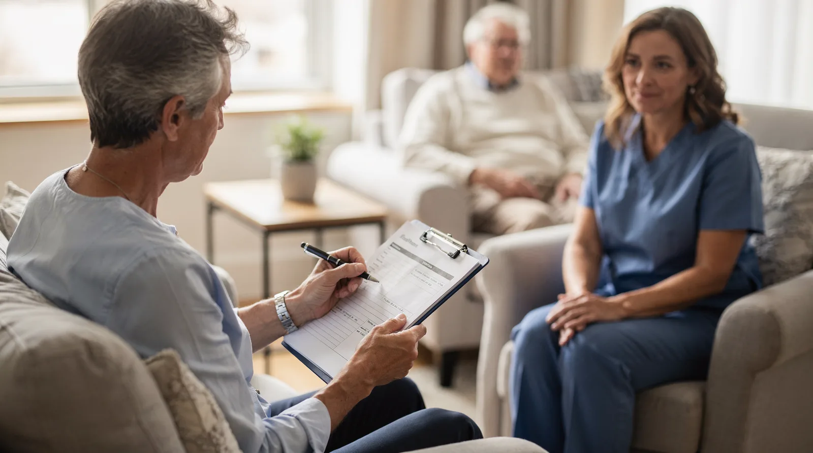 Families should confirm caregivers are extensively trained, thoroughly screened, and carefully matched to the client