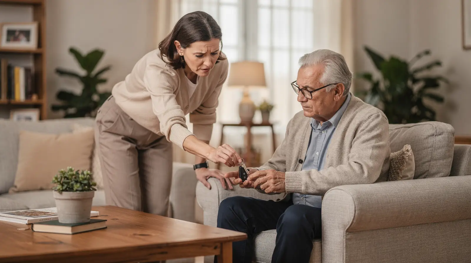 Seniors often feel anxiety about losing independence or having unfamiliar caregivers in their home; 1