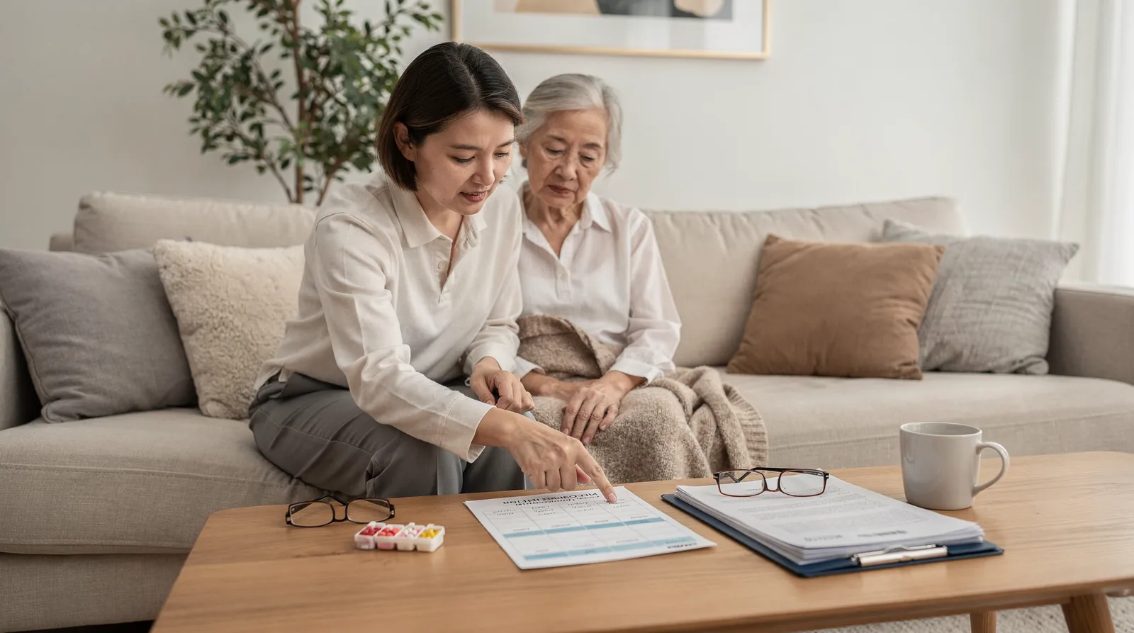 Vetting doesn't stop at hiring; caregivers receive comprehensive onboarding plus periodic continuing education in senior