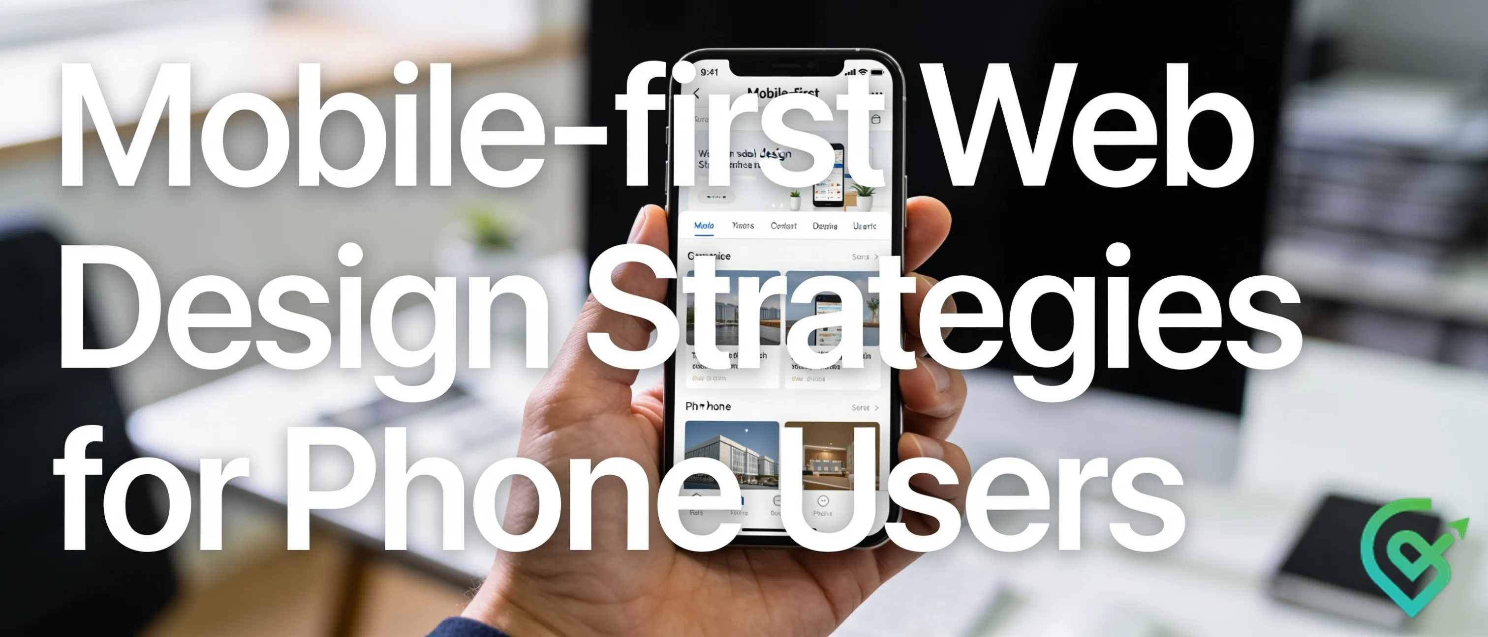 Mobile devices account for more than 60% of all global web traffic, making mobile-first design