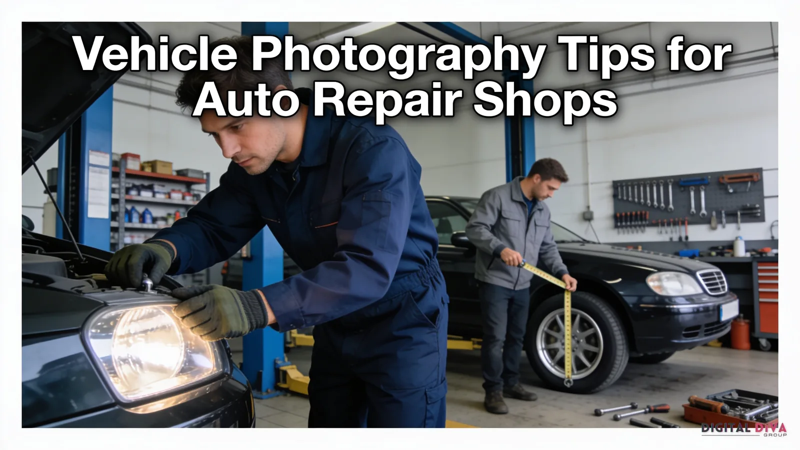Vehicle Photography Tips for Auto Repair Shops