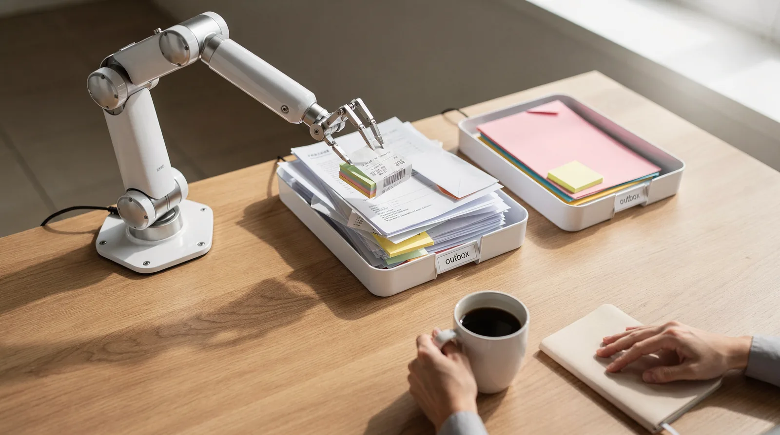 AI works alongside shop staff rather than replacing jobs, speeding daily tasks.; Automation can cut
