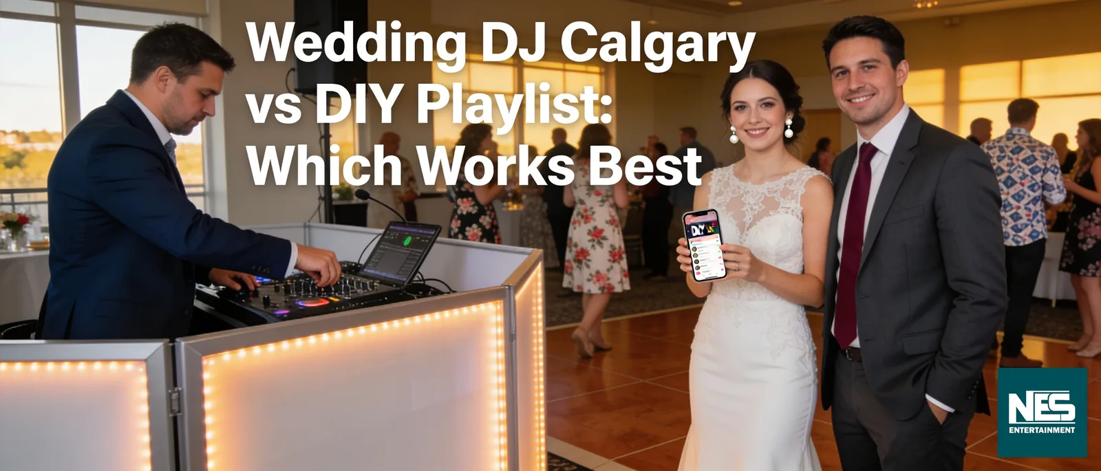 Music shapes a wedding's atmosphere and guest experience, making it a decision Calgary couples weigh