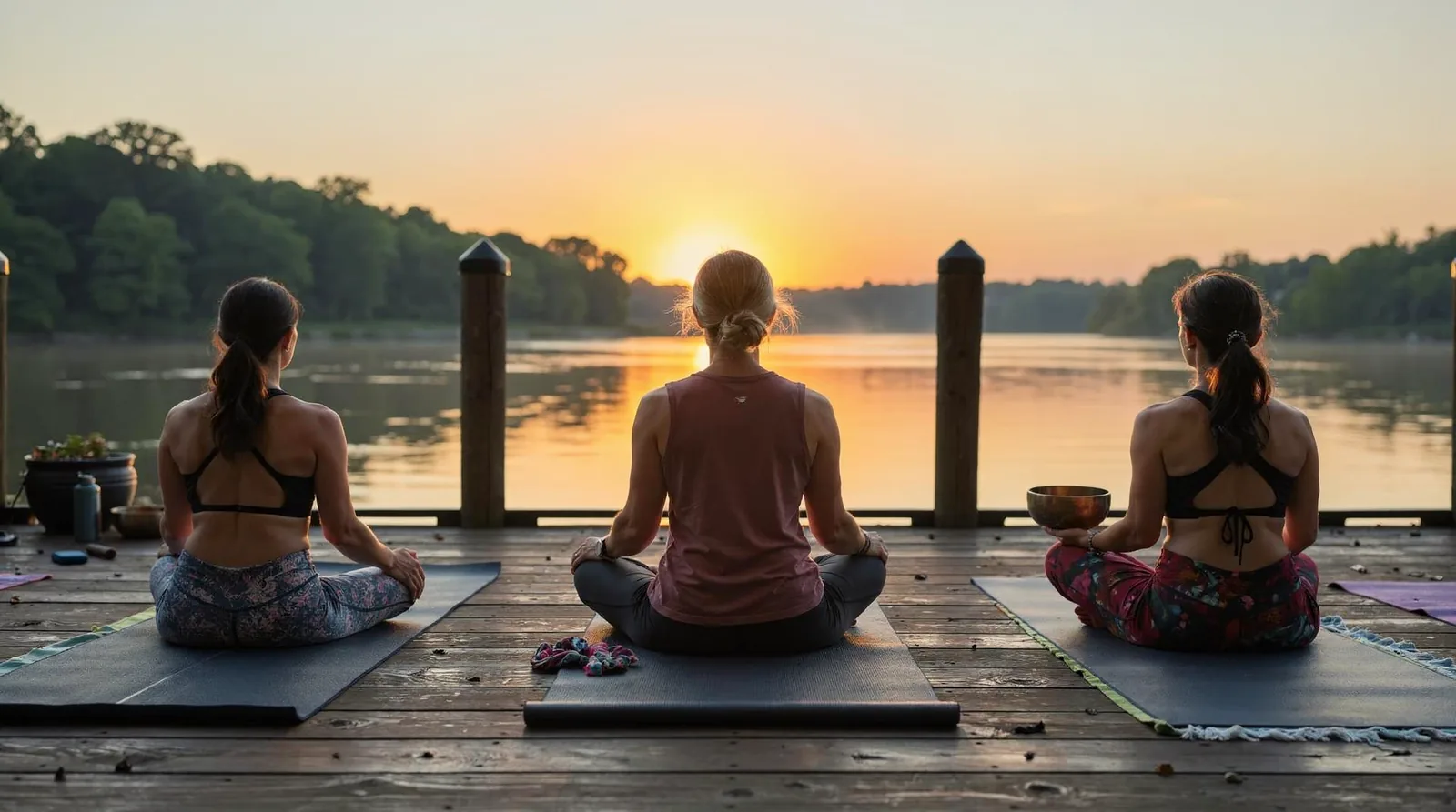 The Hot Yoga Barre in Richmond runs hot yoga, hot pilates, hot barre, and HIIT-style