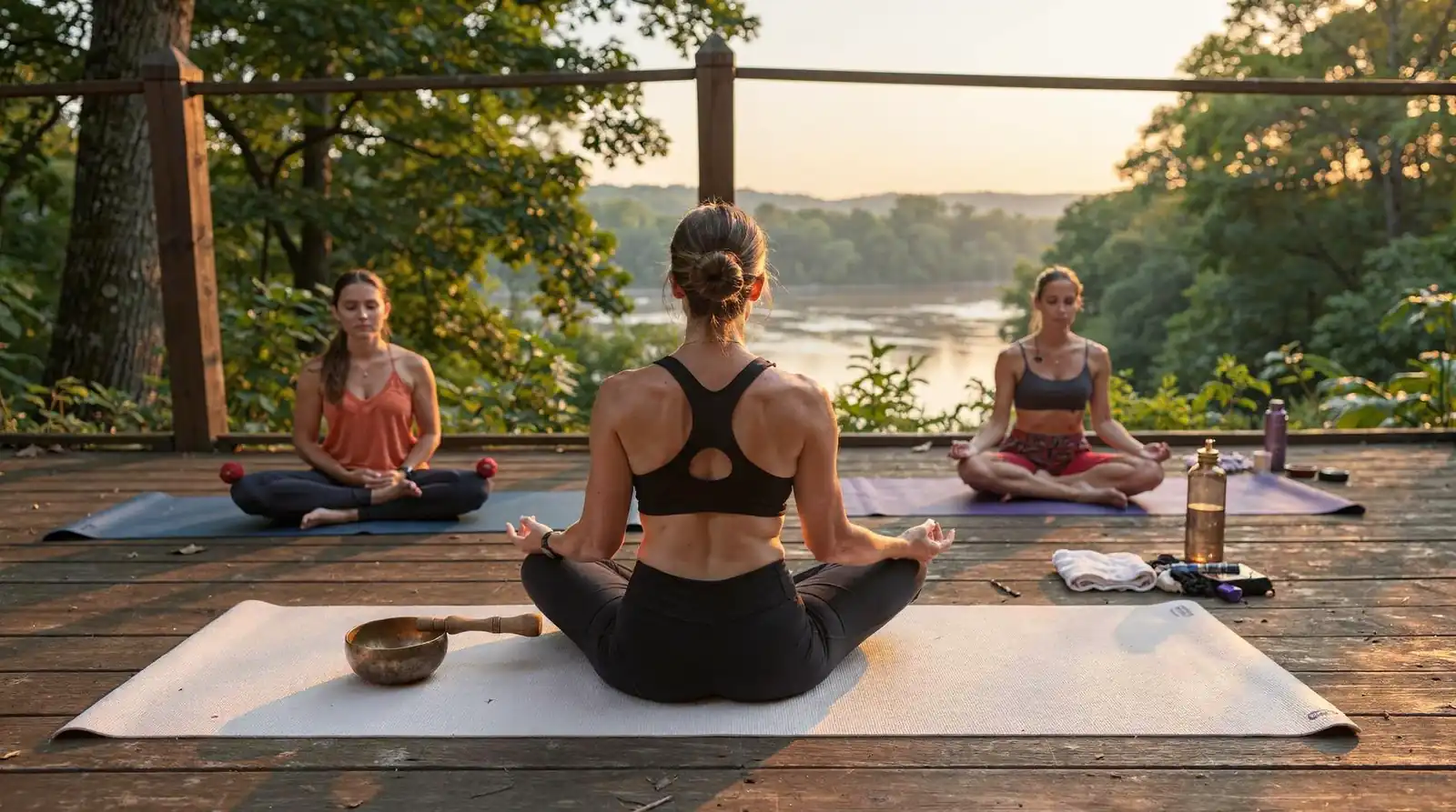 Home practice can feel relaxing on a given day, but sticking to a routine solo