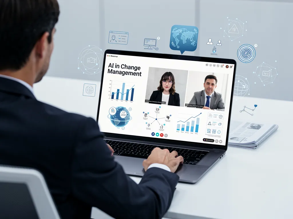 AI in Change Management ACMP webinar presented within the AIM framework