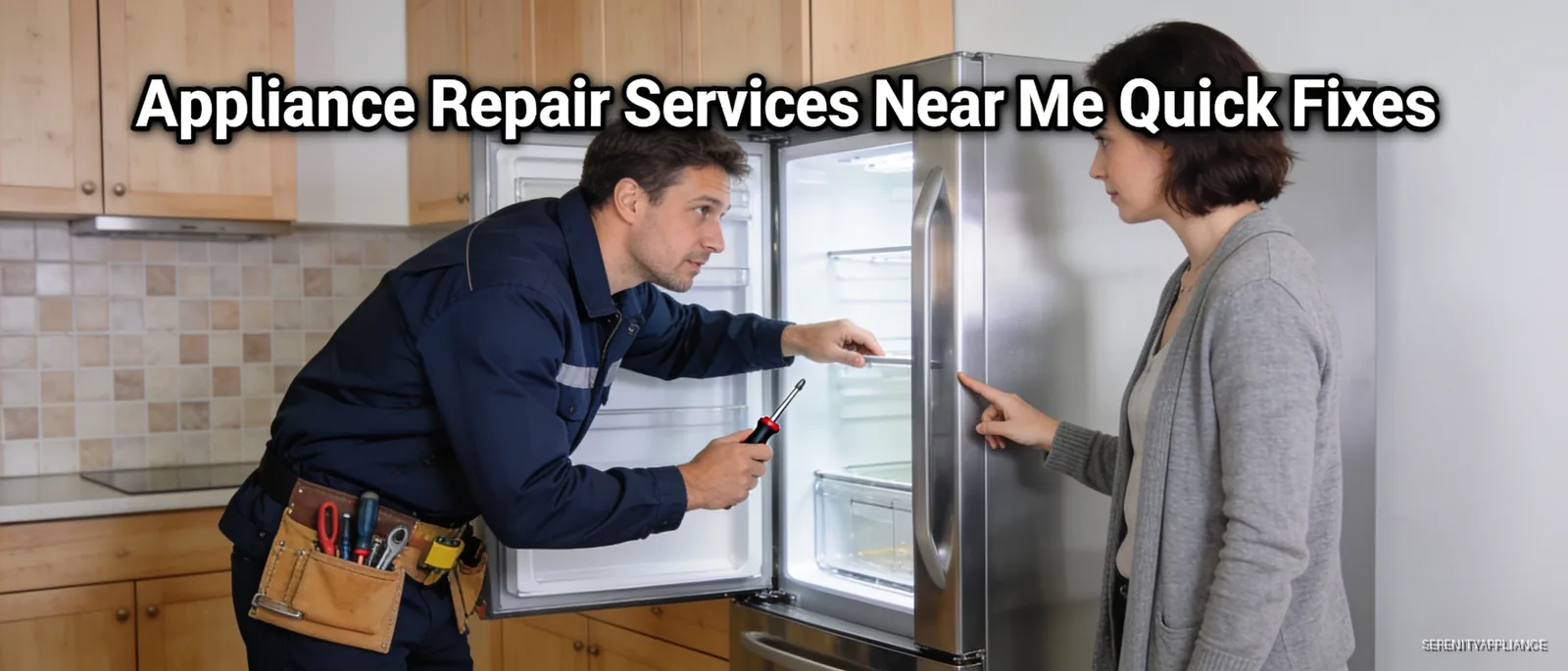 Technicians can diagnose appliance issues quickly and often complete repairs during the initial visit.; Same-day