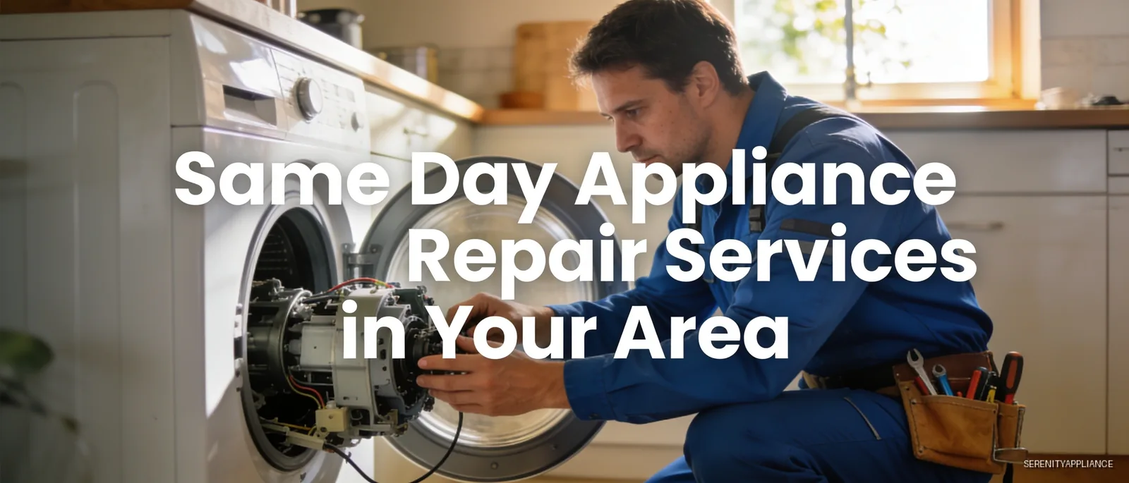 Common warning signs include appliances that won't turn on, error codes, doors that won't seal