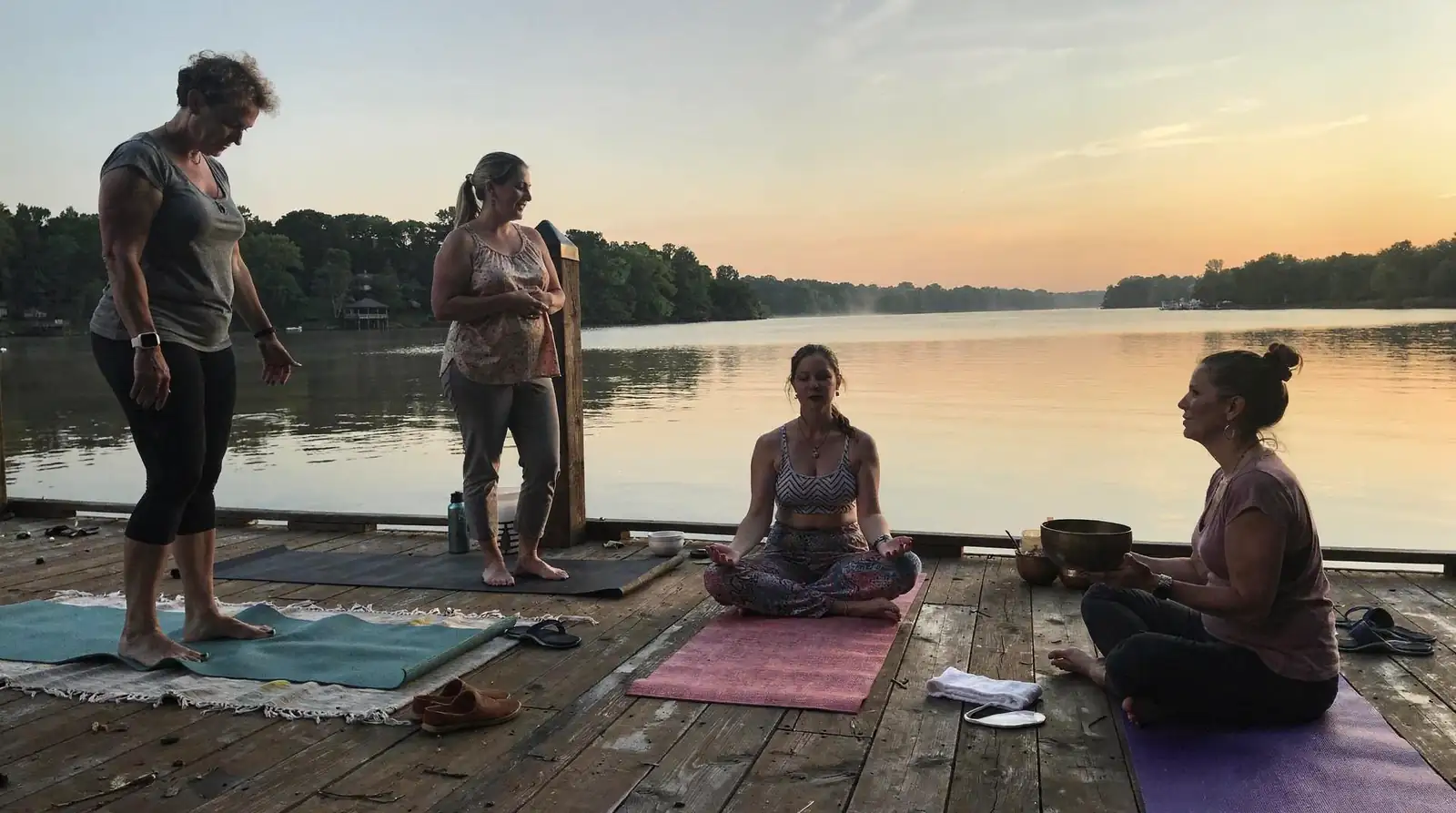 A Richmond-based practice offers trauma-informed yoga therapy workshops specifically for professionals facing compassion
