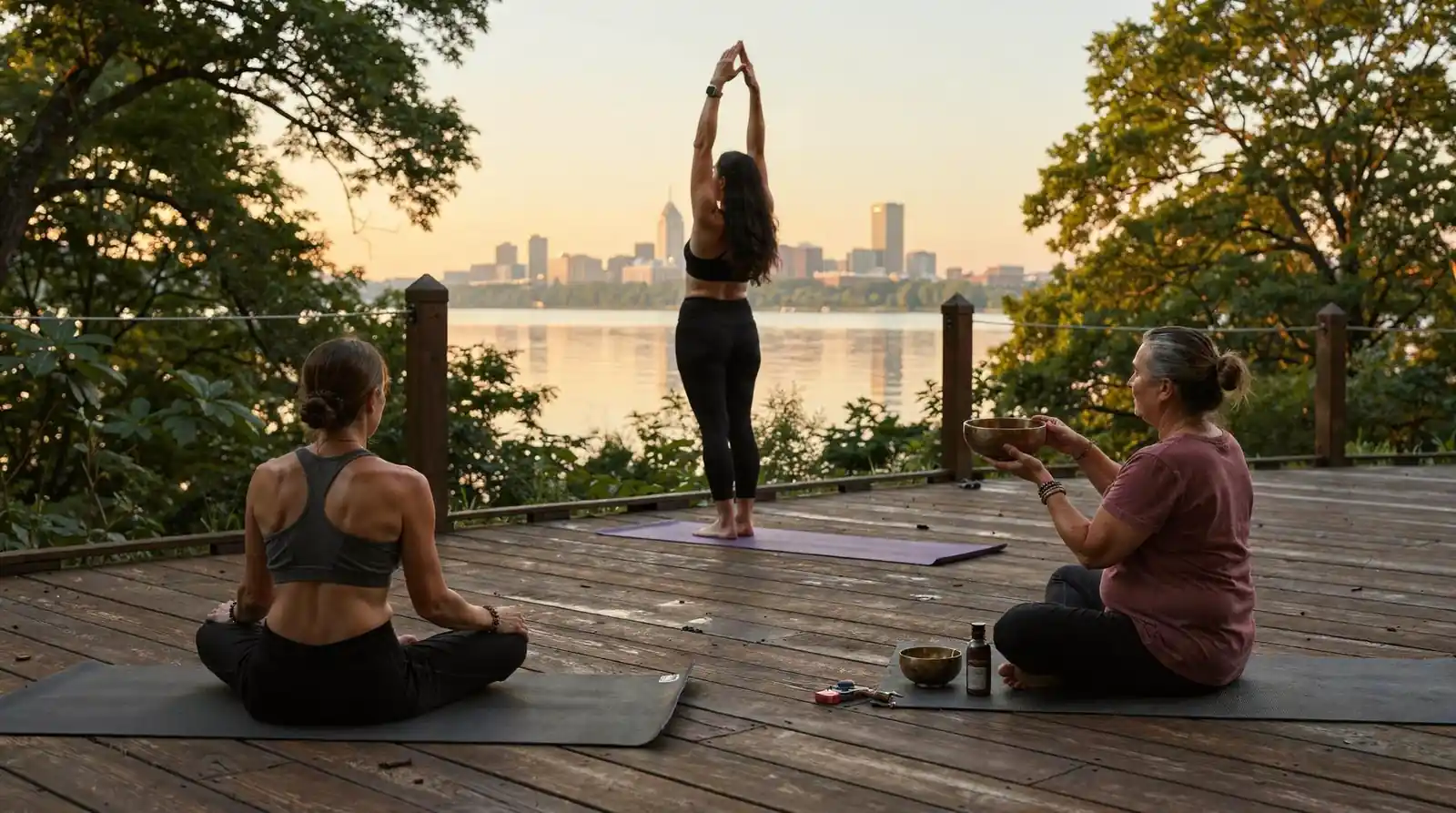 Richmond City Yoga on East Clay Street allows newcomers to attend a Mysore class