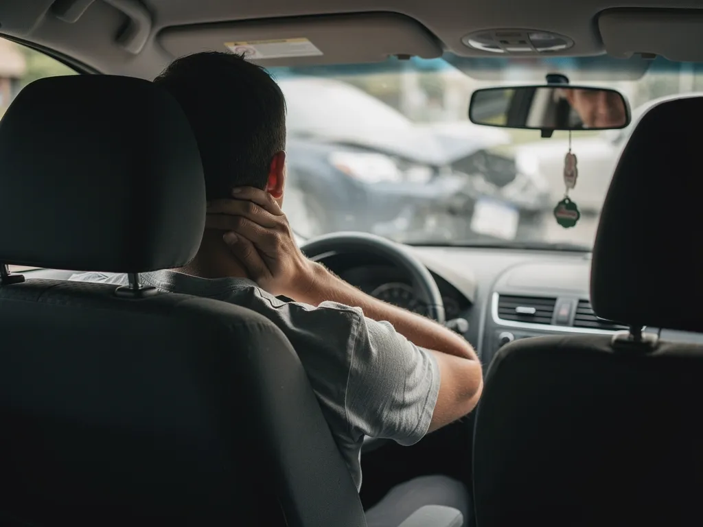 Whiplash symptoms are not always immediate and can take days or weeks to fully manifest