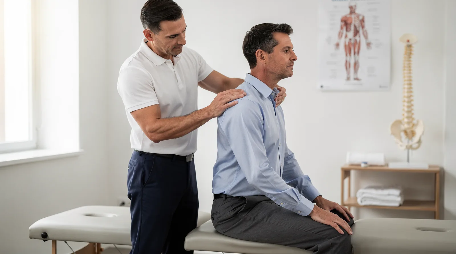 Chiropractic care is designed for patients experiencing back pain, neck pain, headaches, or general musculoskeletal