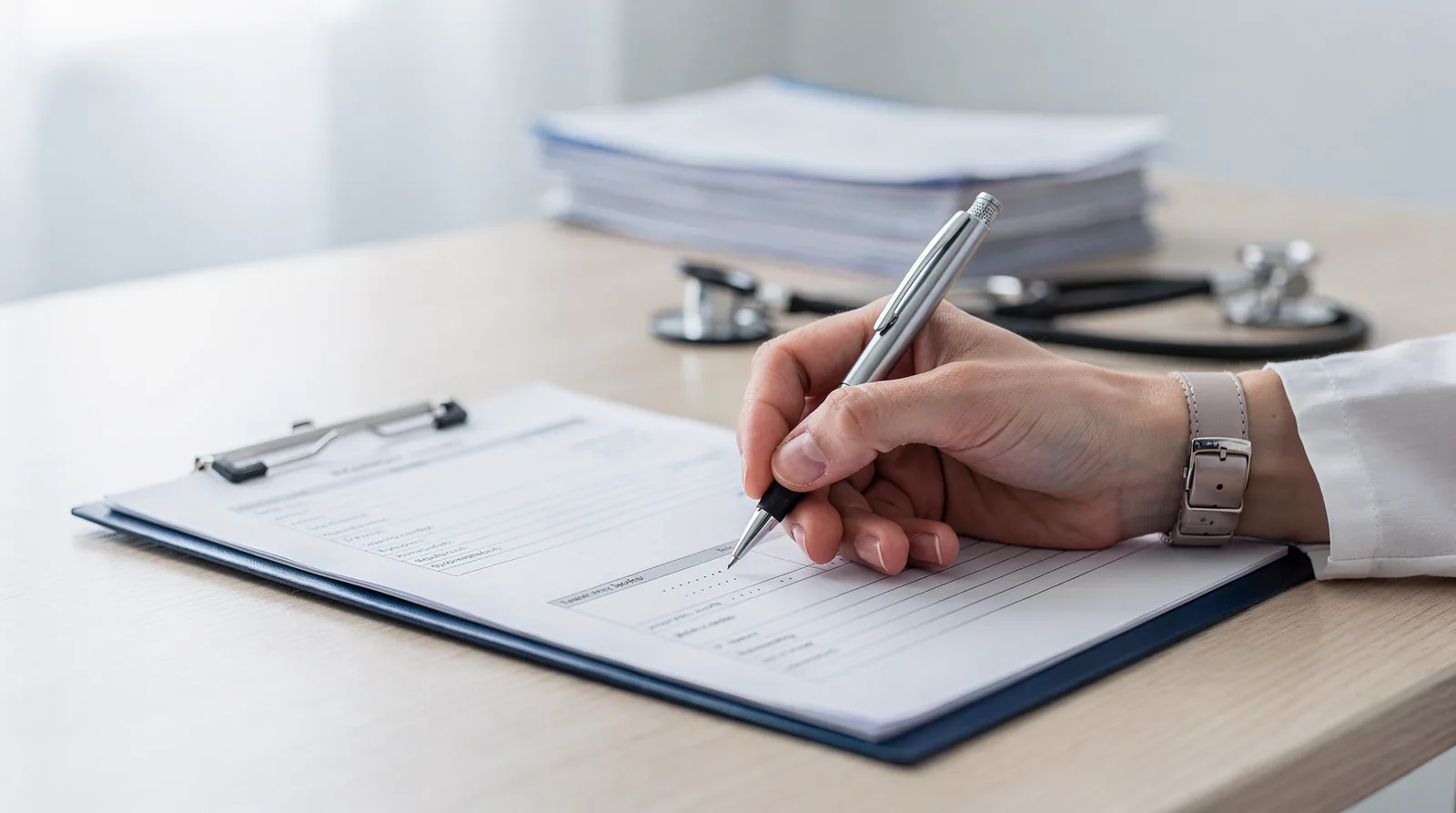 Following the exam and any diagnostic tests, a treatment plan is developed based