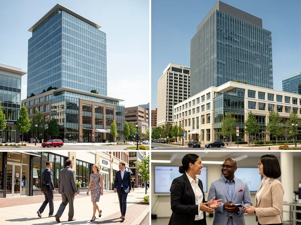 Fairfax County's Economic Landscape and Commercial Hubs