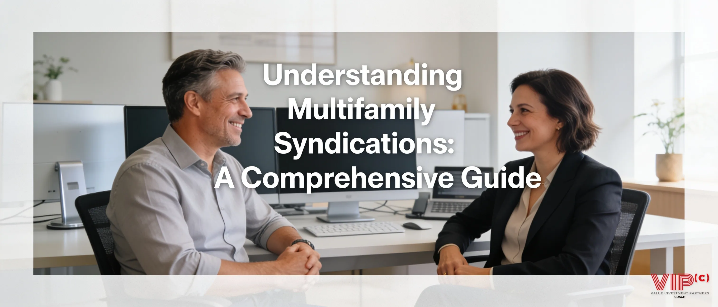 Multifamily syndication is a partnership where multiple investors pool capital to purchase apartment buildings they
