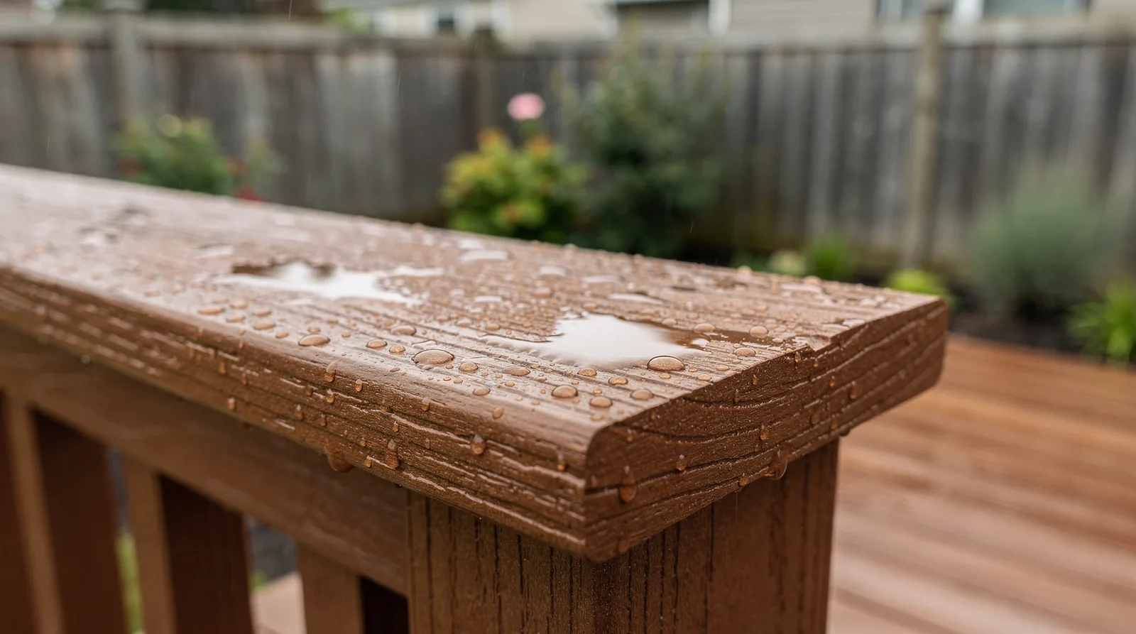 Poly lumber used in outdoor dining tables and poly dining chairs is crafted from high-density
