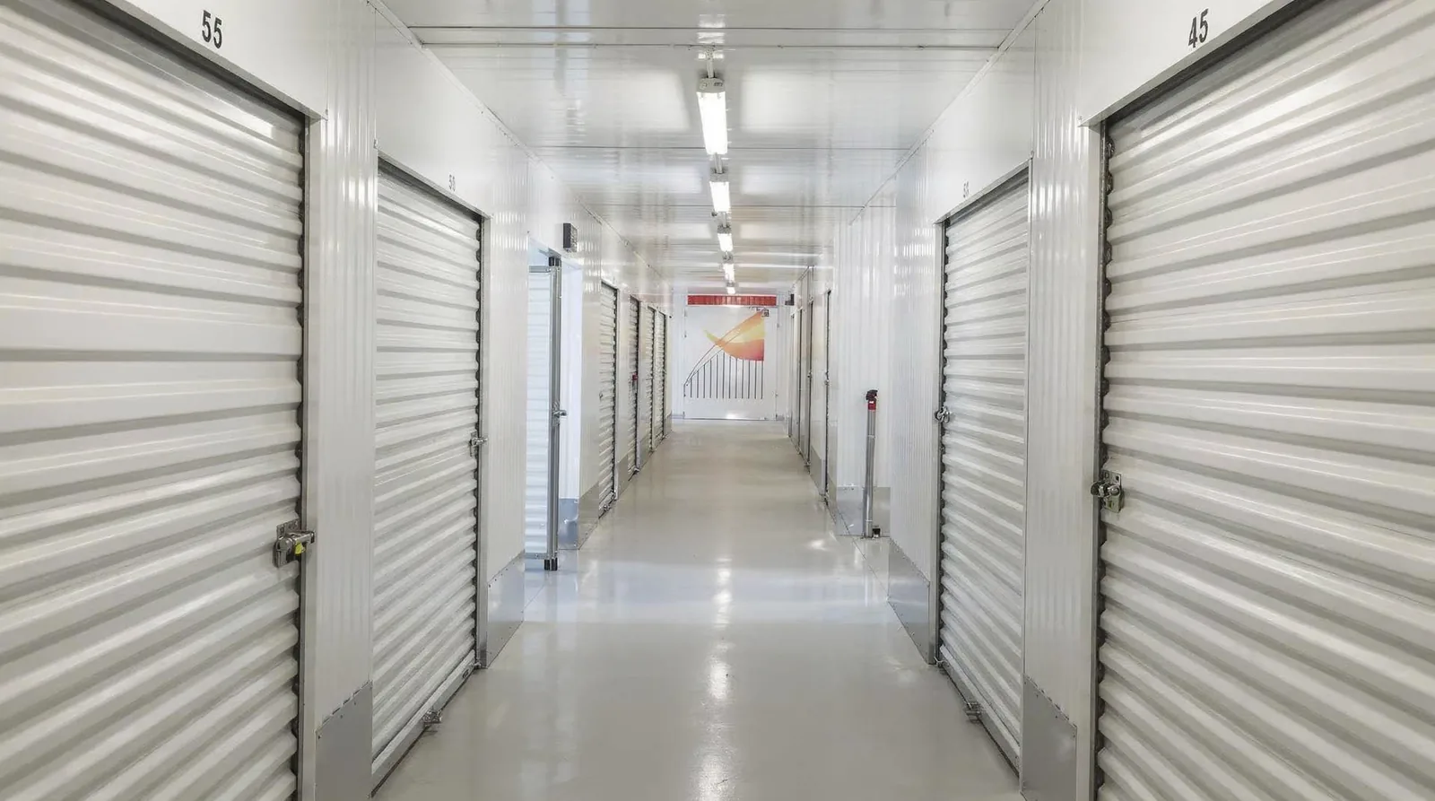 A 5x5 unit offers about 25 square feet and 200 cubic feet, roughly the contents
