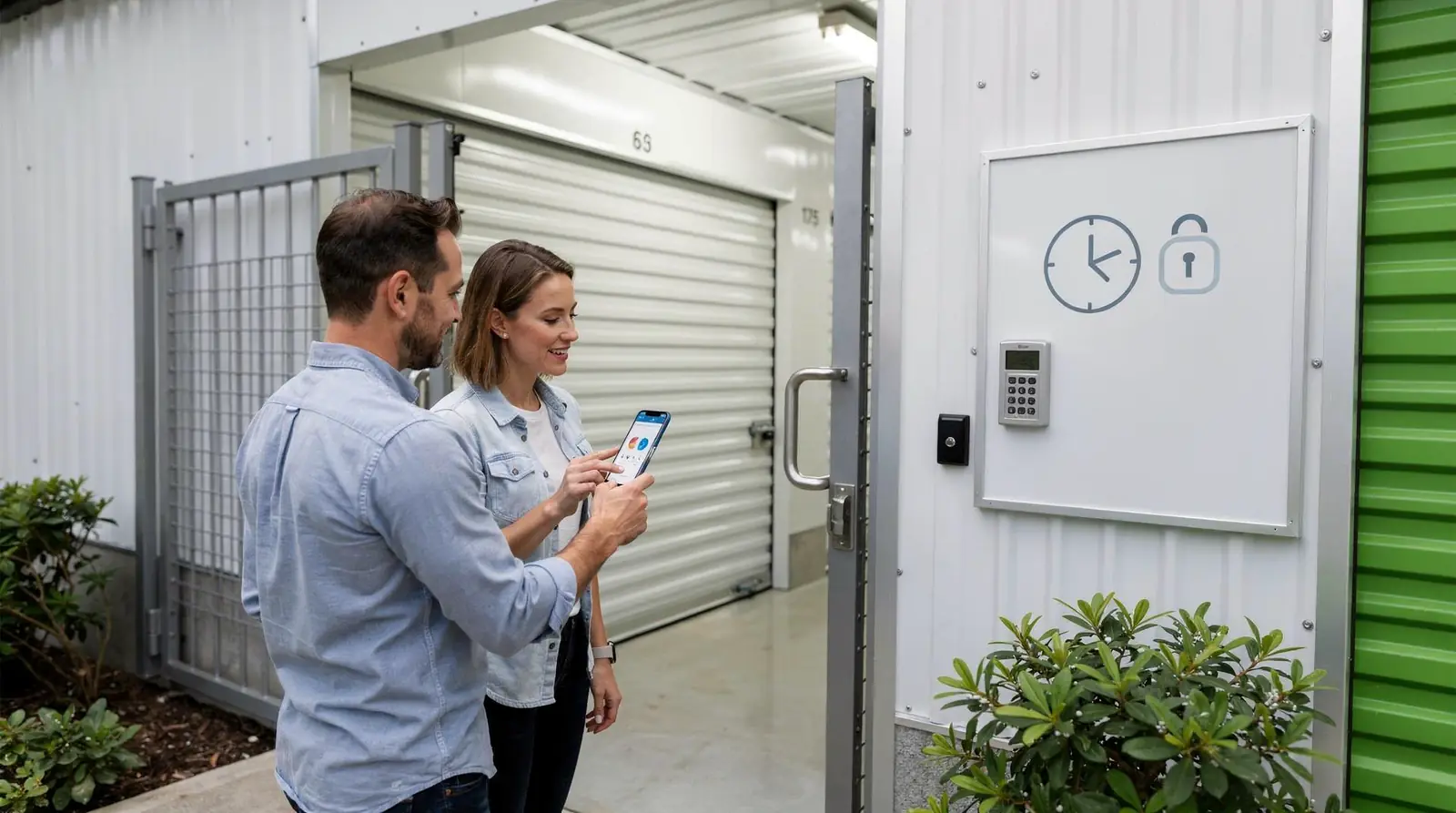 Renters should compare security lighting, access controls, and entry hours at a facility so belongings