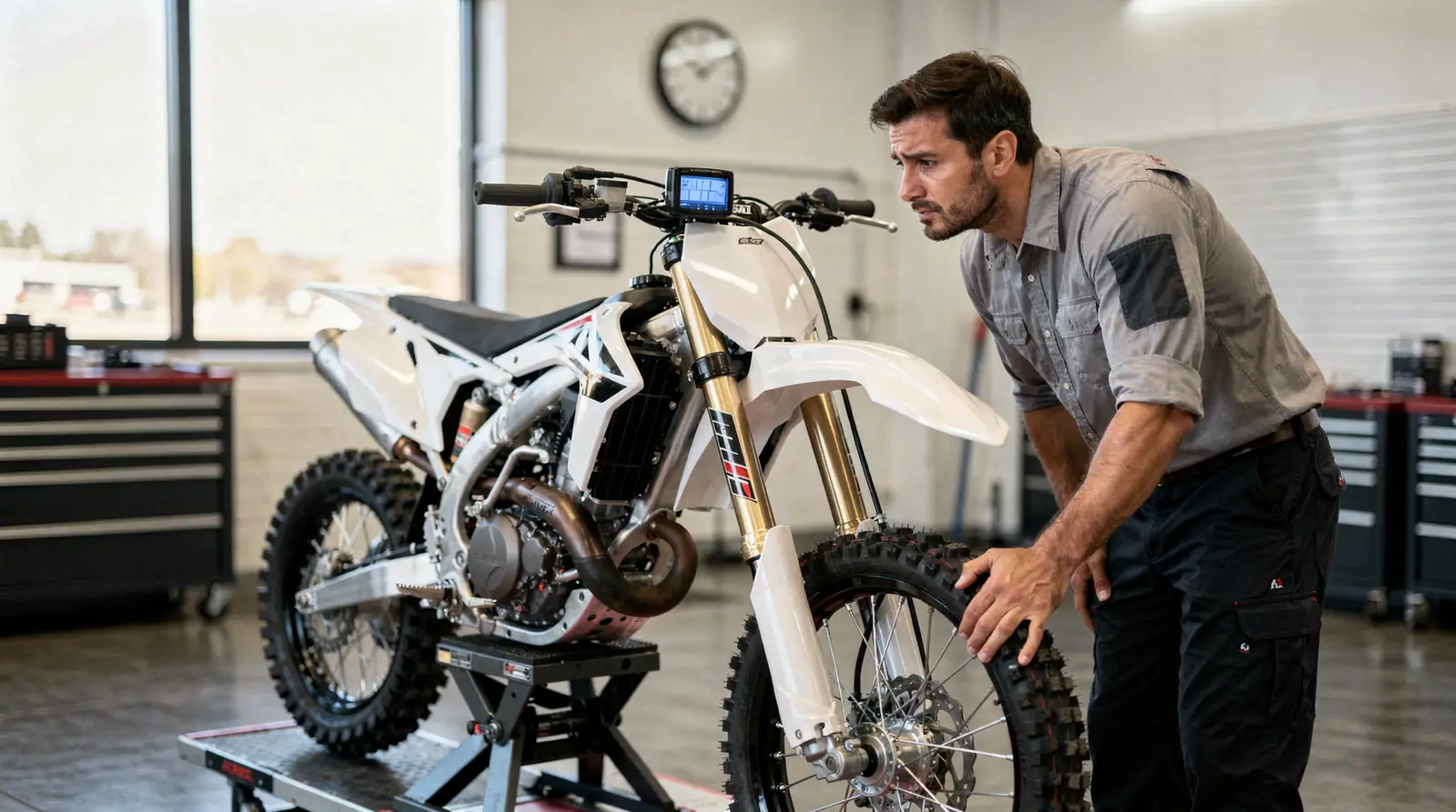 Factory coverage on a new powersports vehicle can range from zero months on a dirt