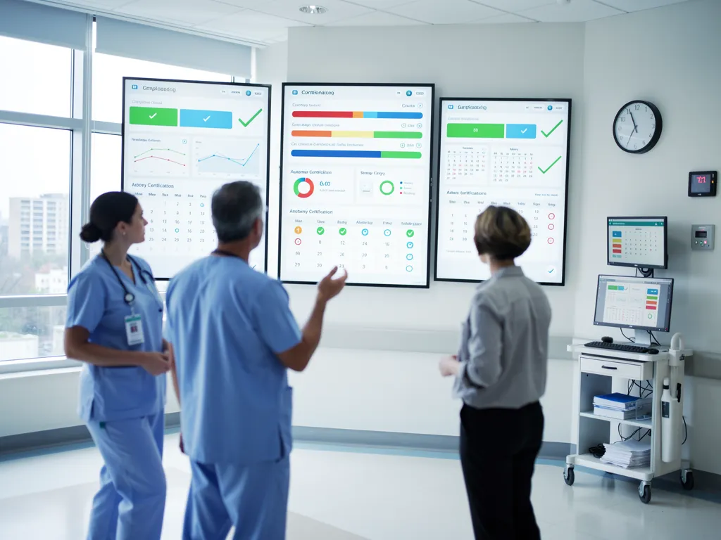 Key Features of Certification Automation Tools in Healthcare LMS